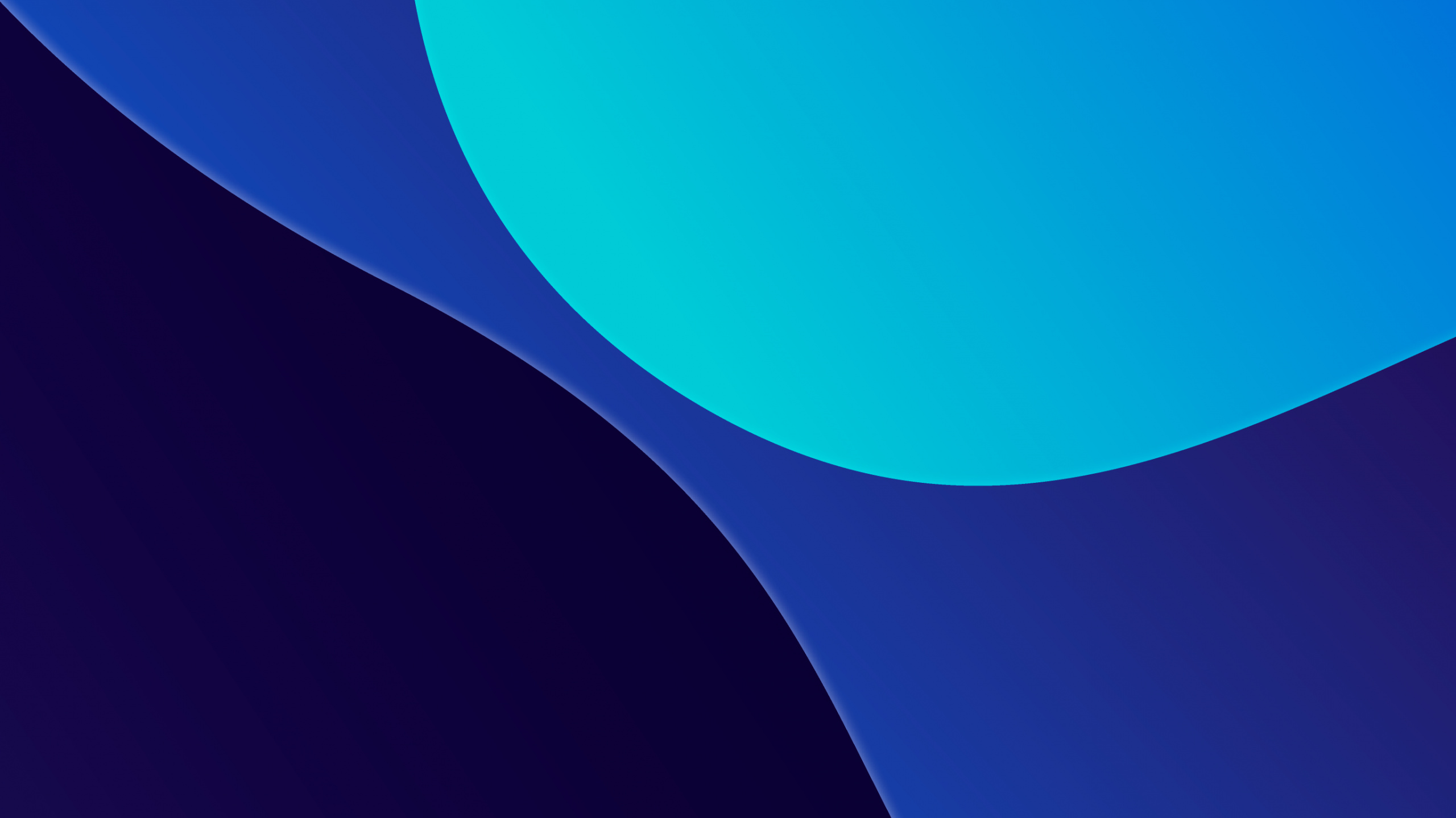 Обои фрактальное искусство, арт, фрактал, синий, дизайн в разрешении 2560x1440