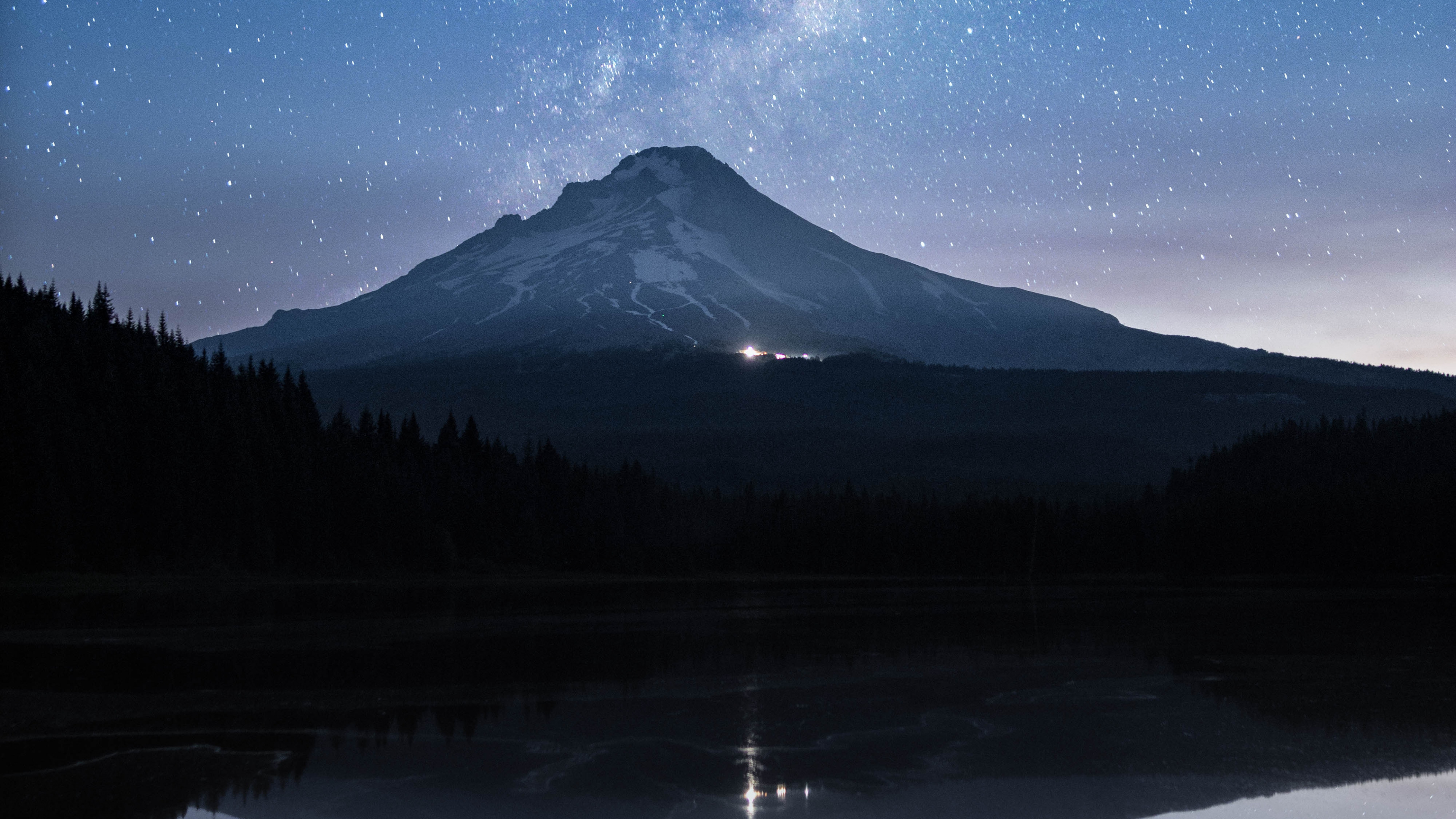 Обои пейзажи гор, горный рельеф, стратовулкан, гора, природа в разрешении 3840x2160