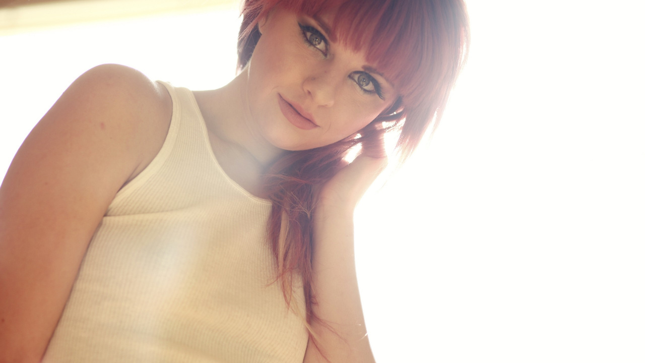 Обои длинные волосы, каштановые волосы, красота, окраска волос, девушка в разрешении 1280x720