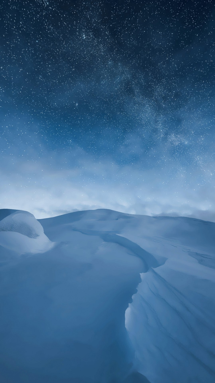 Обои UMiDIGI, UMiDIGI Crystal, атмосфера, Микко лагерштедт, звезда в разрешении 750x1334