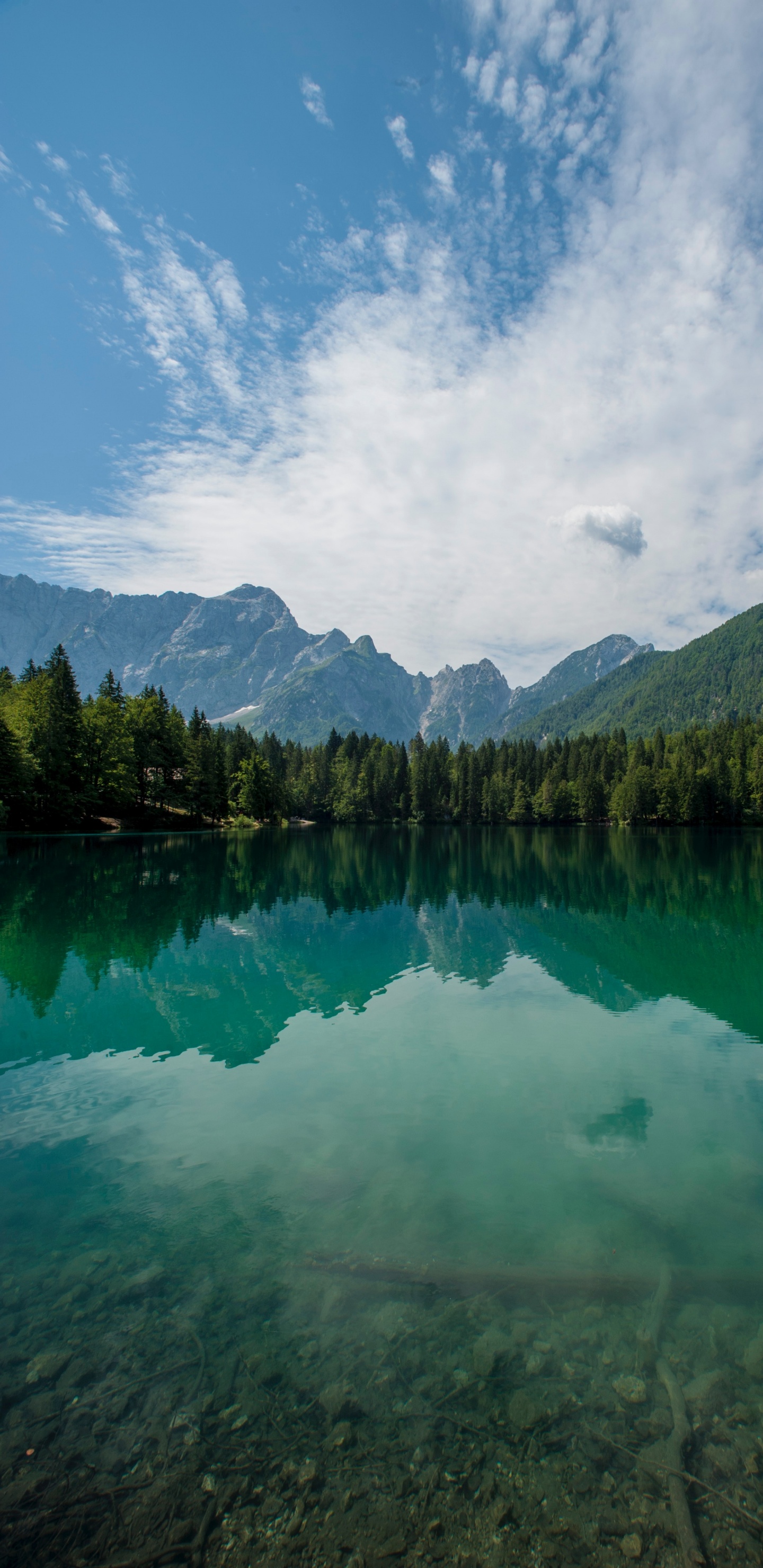 Обои плавучие озера, природа, гора, пейзаж, озеро в разрешении 1440x2960