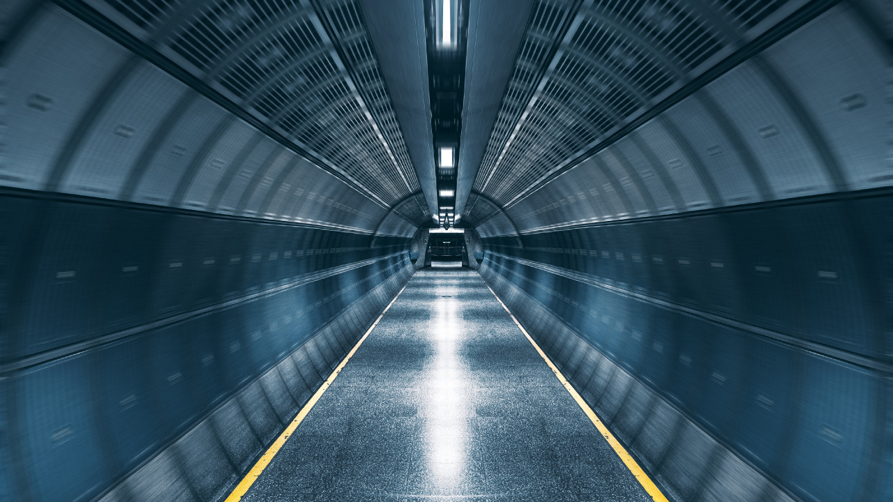 Обои свет, симметрия, линия, архитектура, инфраструктура в разрешении 1280x720