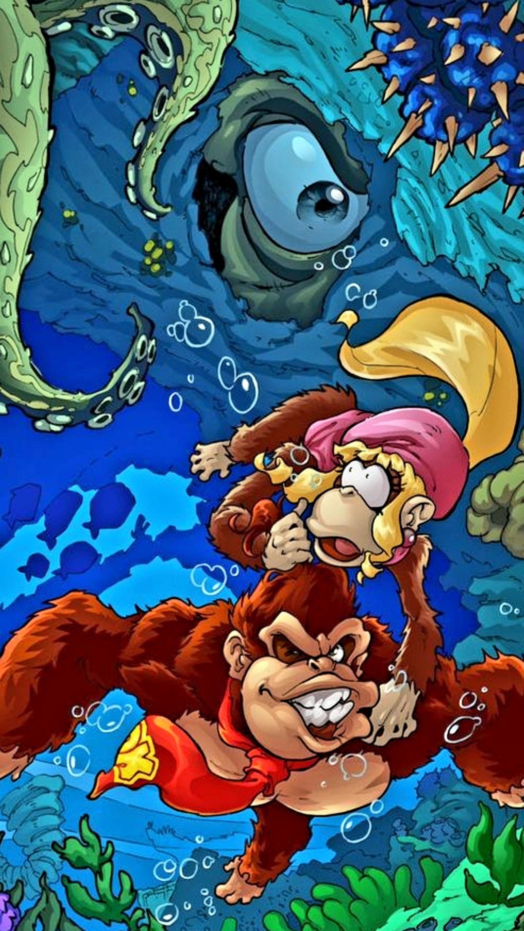 Обои арт, фан арт, мультфильм, иллюстрация, концепт арт в разрешении 1080x1920