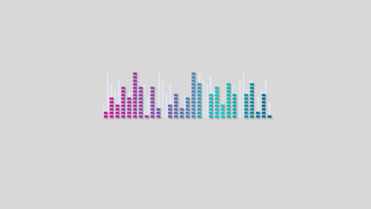 Обои диаграмма, лого, синий, зеленый, текст в разрешении 1280x720