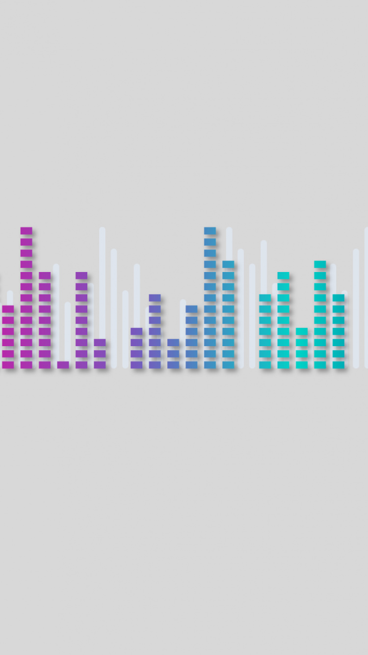 Обои диаграмма, лого, синий, зеленый, текст в разрешении 750x1334