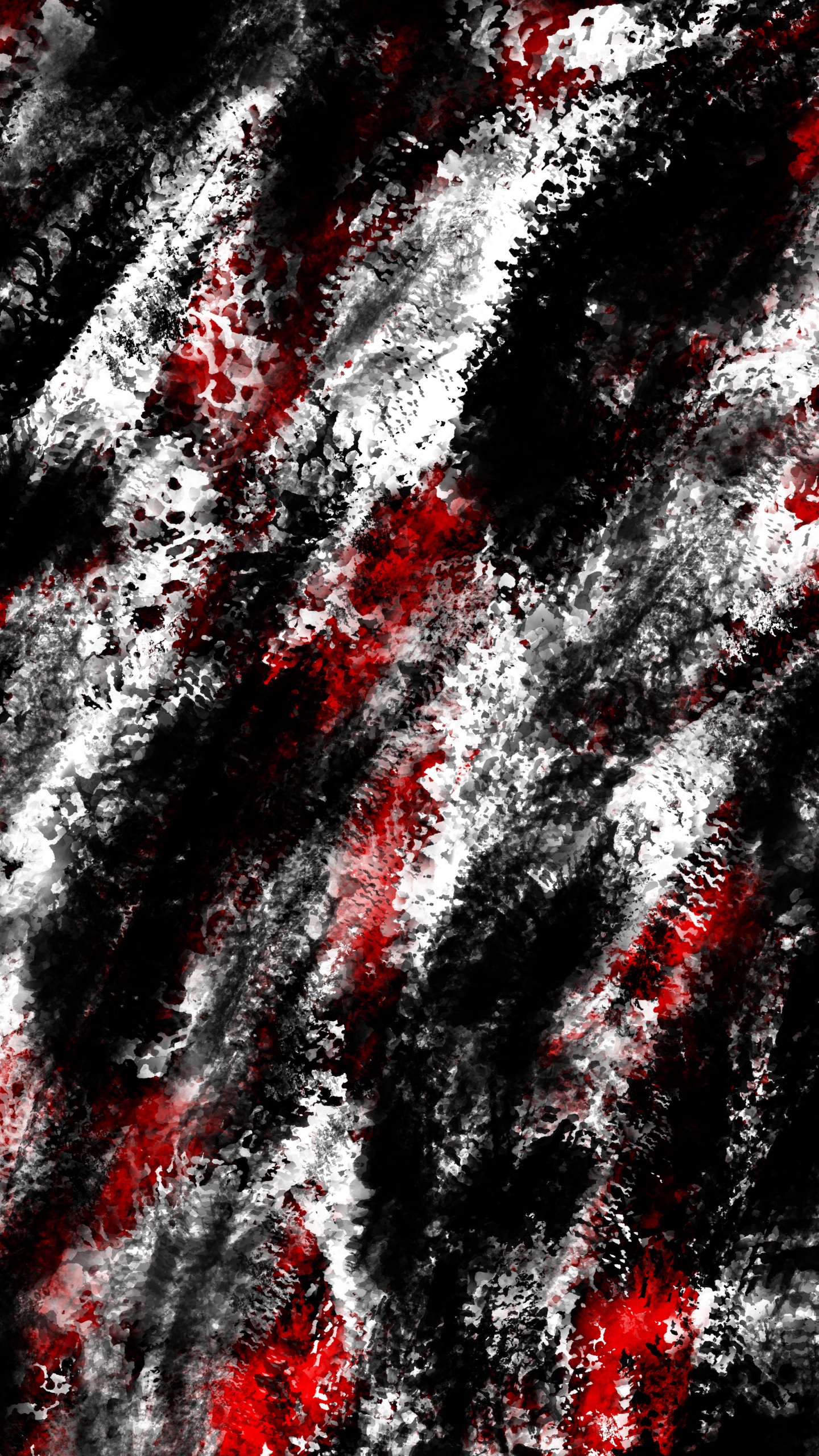 Обои арт, узор, полутона и оттенки, живопись, пурпурный цвет в разрешении 1440x2560