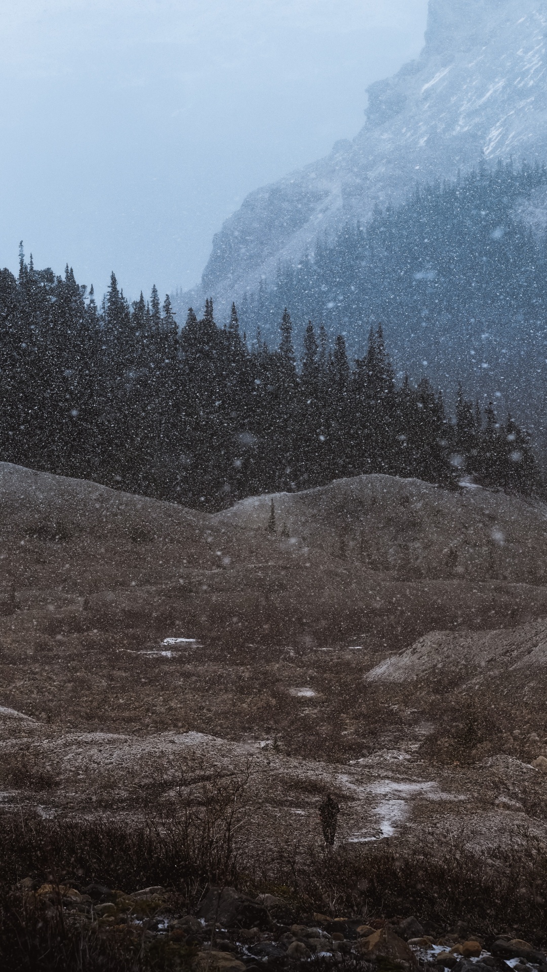 Обои дикая местность, нагорье, холм, геология, МГМ-157 EFOGM в разрешении 1080x1920