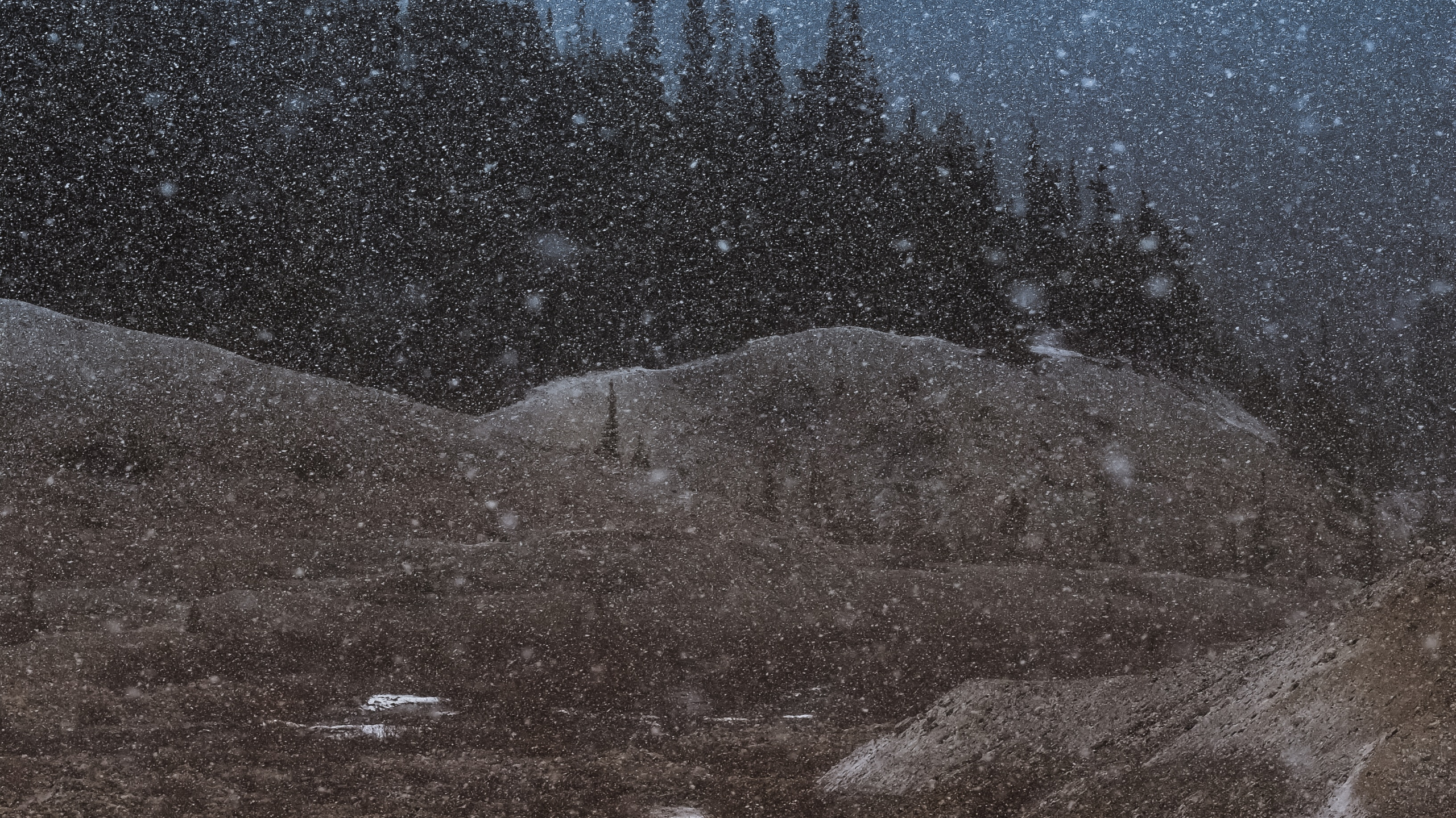 Обои дикая местность, нагорье, холм, геология, МГМ-157 EFOGM в разрешении 2560x1440