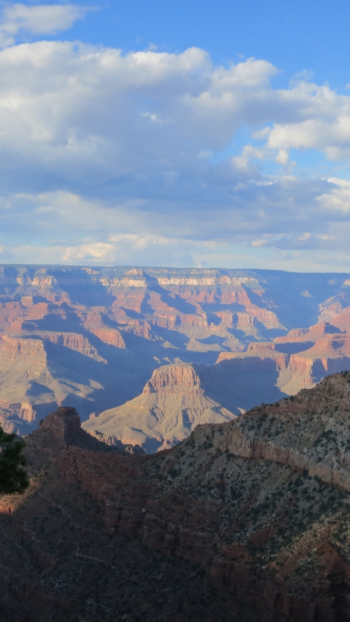 Обои бесплодные земли, каньон, формирование, гора, откос в разрешении 720x1280