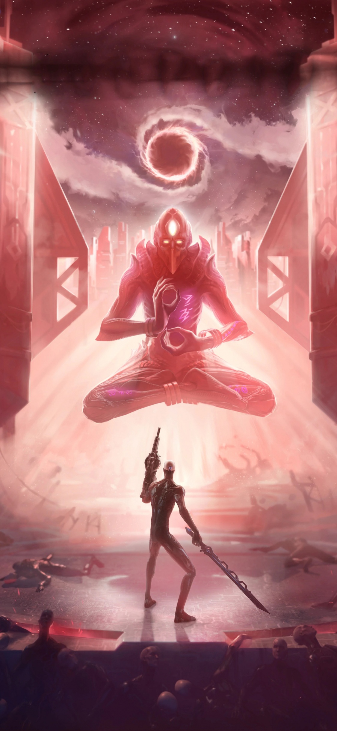 Обои стадионы Хеллпойнт, адская точка, колыбели, игры tinybuild, Гугл Стадионов в разрешении 1125x2436