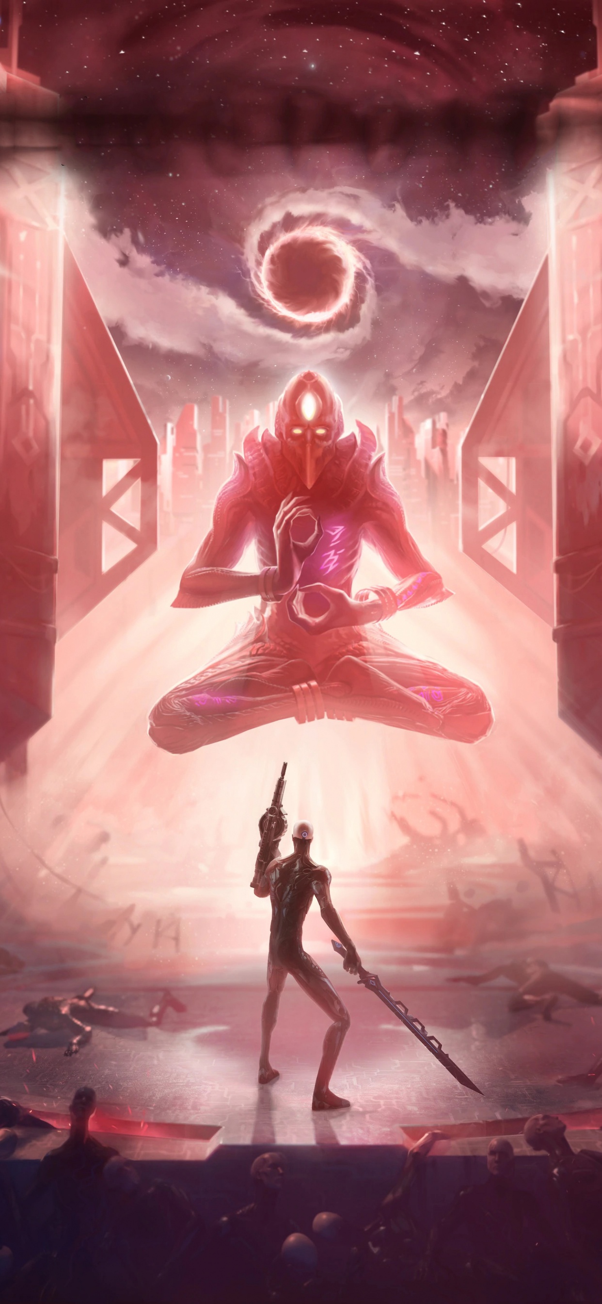 Обои стадионы Хеллпойнт, адская точка, колыбели, игры tinybuild, Гугл Стадионов в разрешении 1242x2688