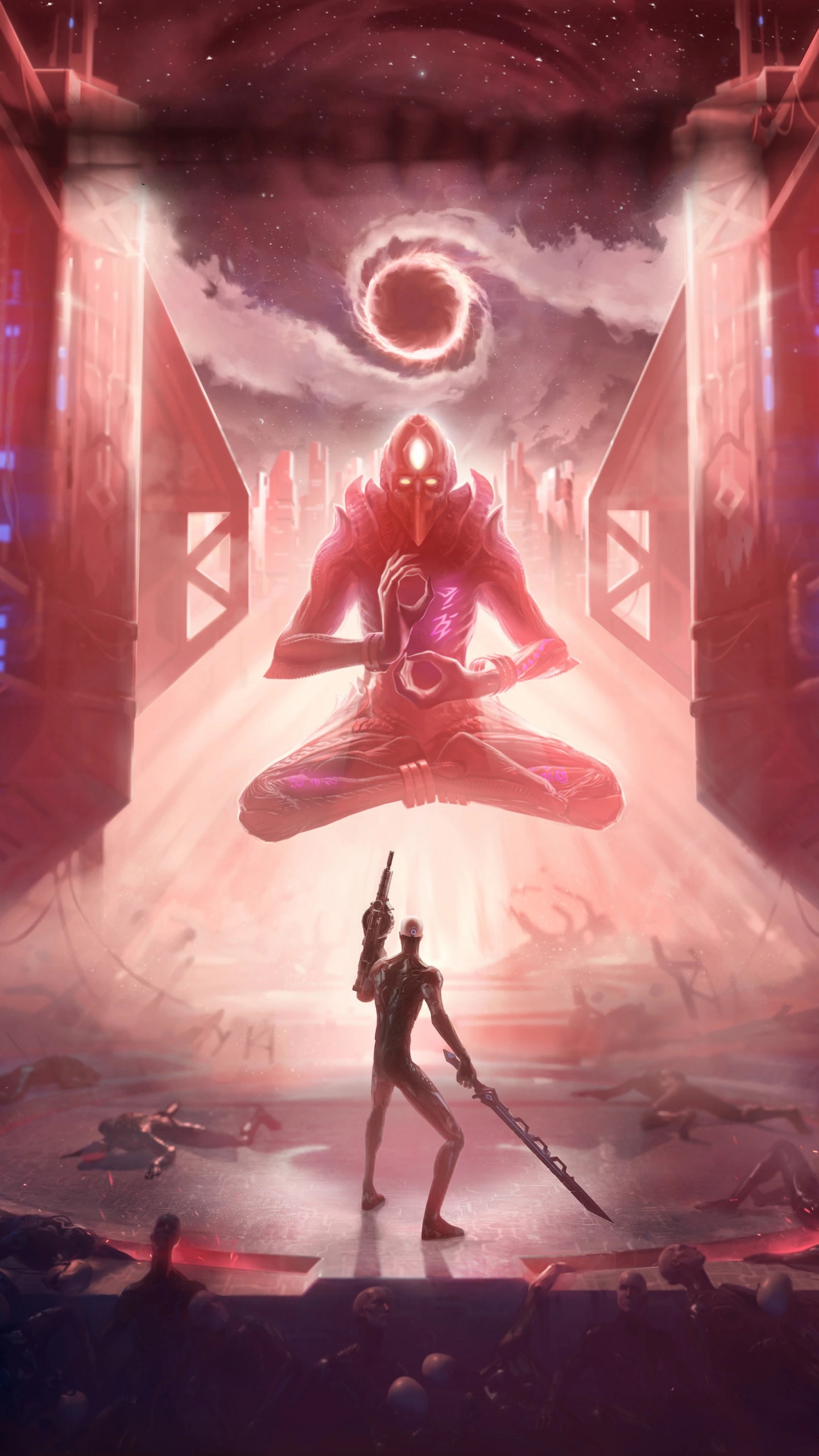 Обои стадионы Хеллпойнт, адская точка, колыбели, игры tinybuild, Гугл Стадионов в разрешении 1440x2560