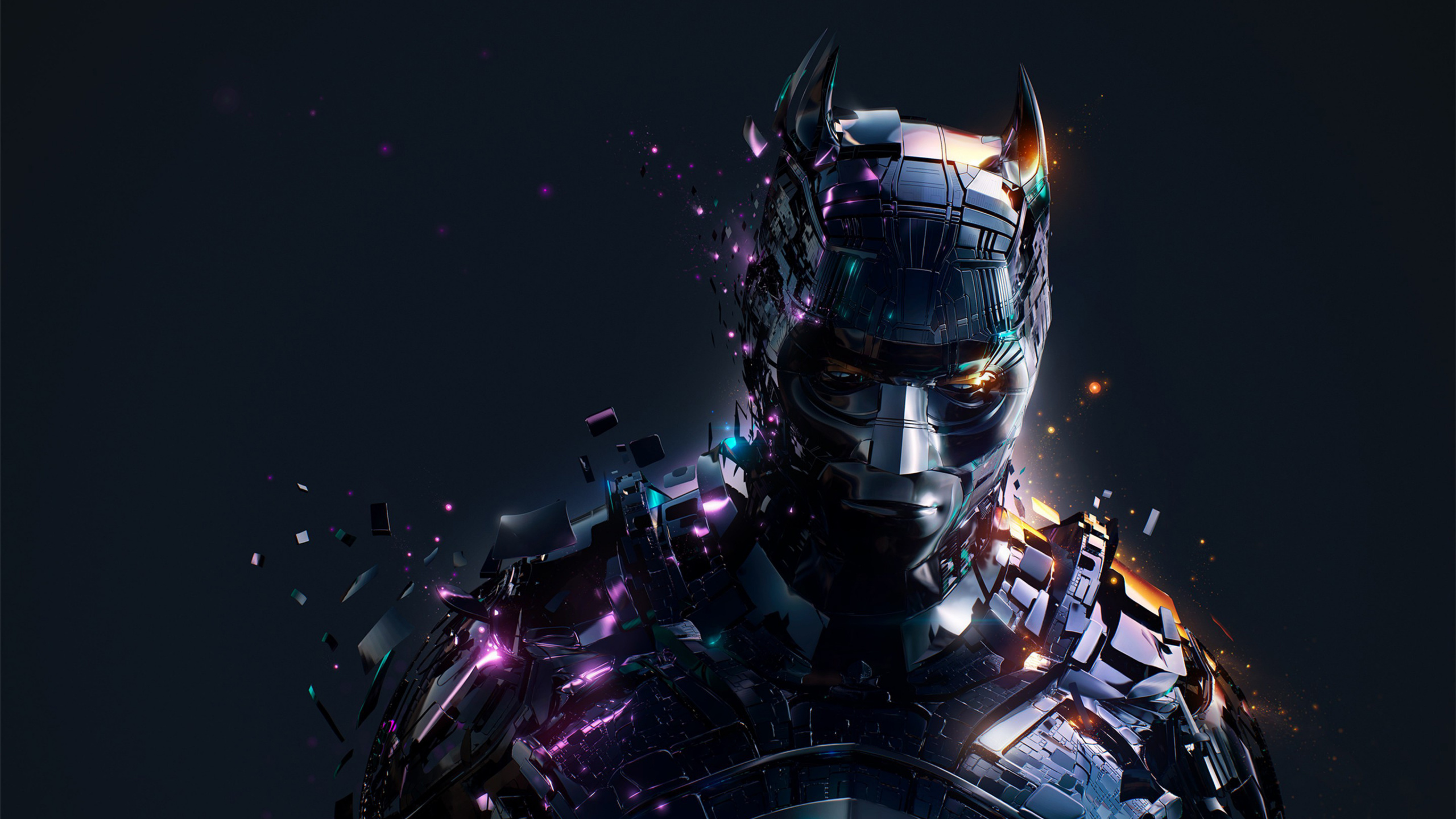 Обои Бэтмен, арт, иллюстрация, графический дизайн, цифровое искусство в разрешении 2560x1440