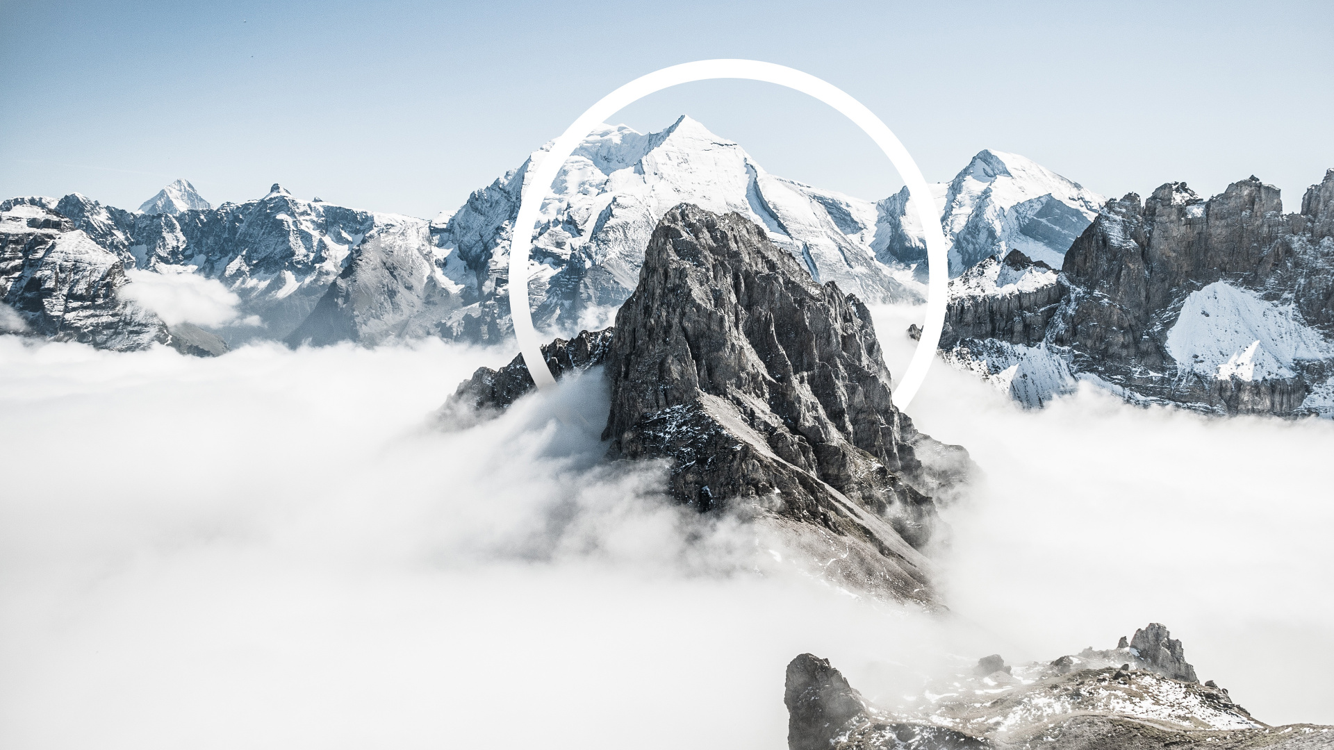 Обои горный рельеф, гора, природа, горный хребет, нунатак в разрешении 1920x1080