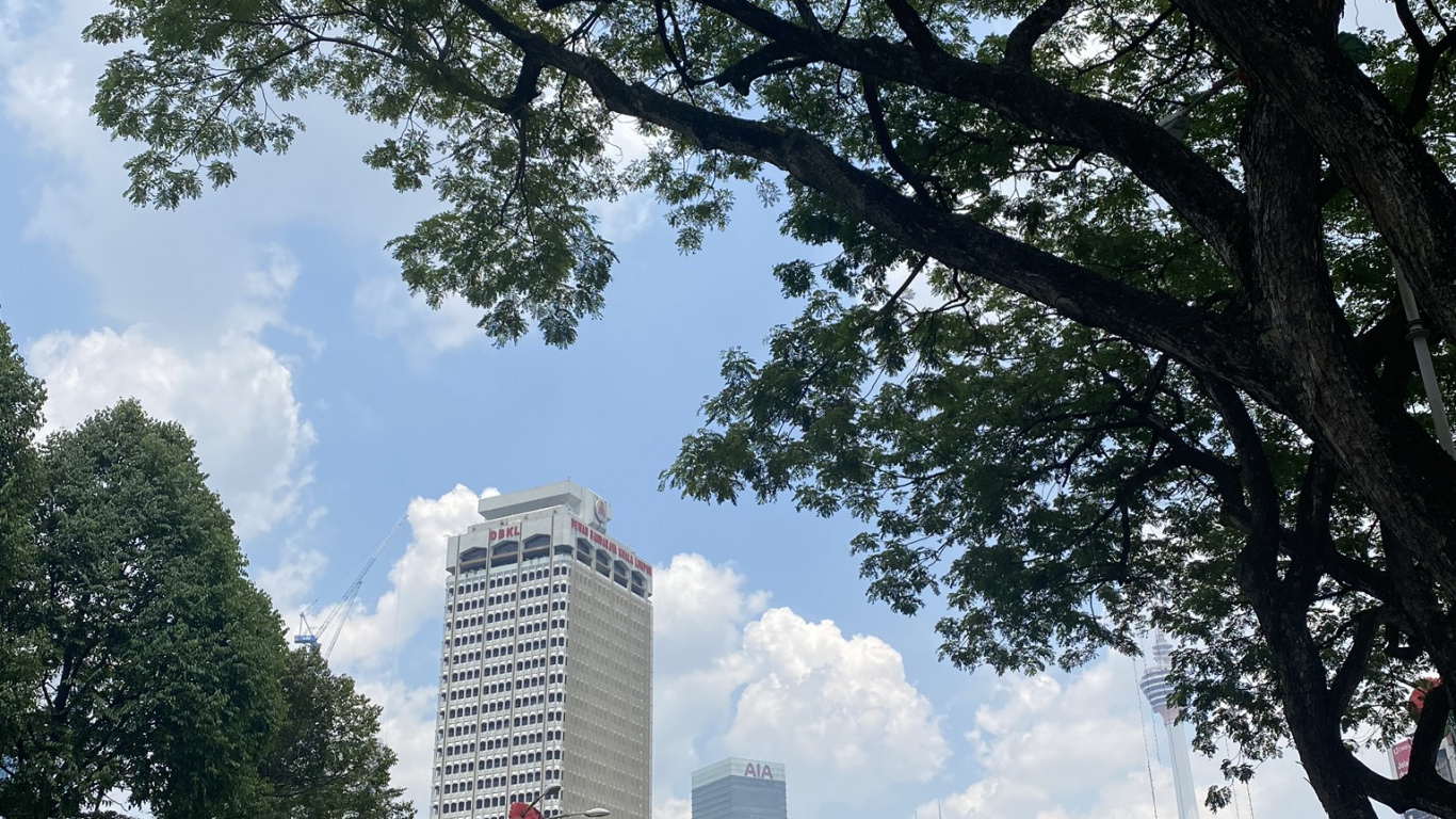 Обои Куала Лумпур, Малайзия, дорога, дневное время, соседство в разрешении 1366x768