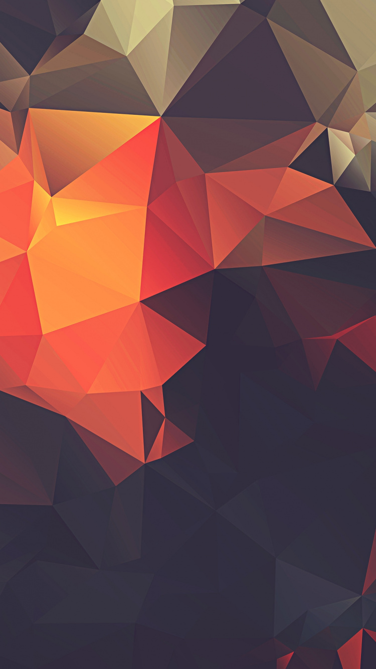 Обои треугольник, узор, дизайн, симметрия, Здесь Для Меня в разрешении 750x1334