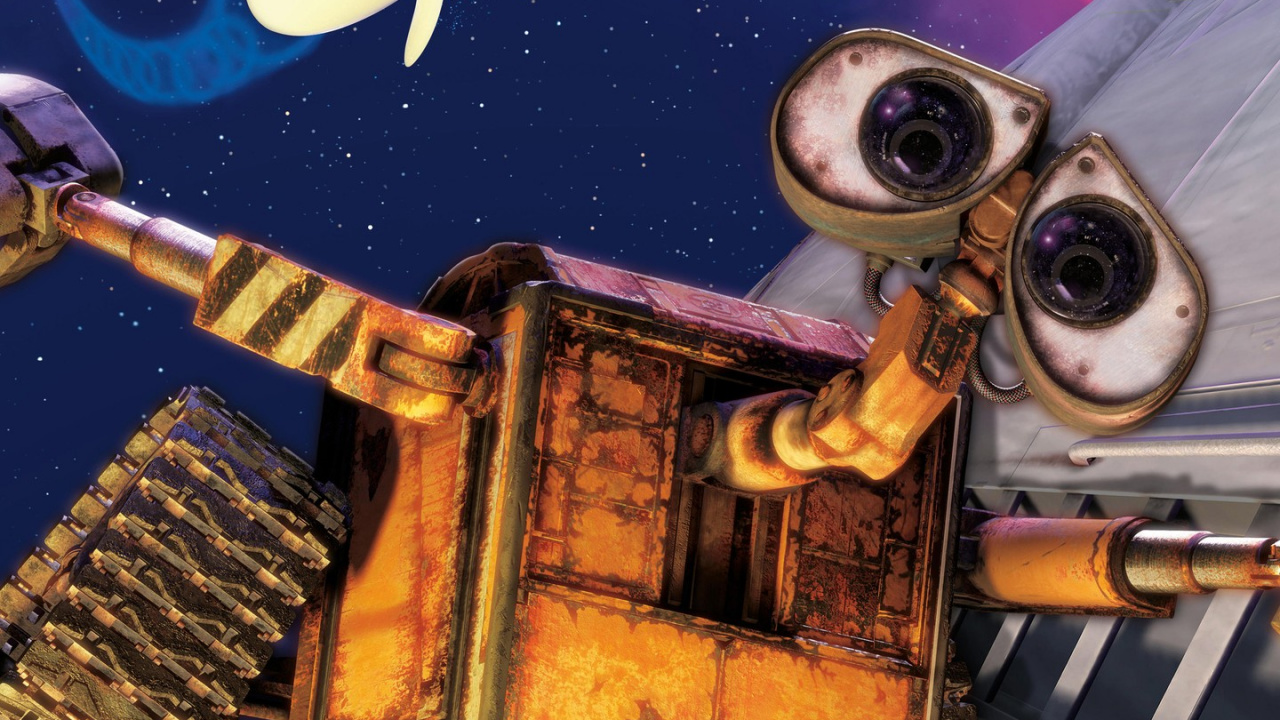 Обои валл-и, пр-т, постер, пиксар, арт в разрешении 1280x720