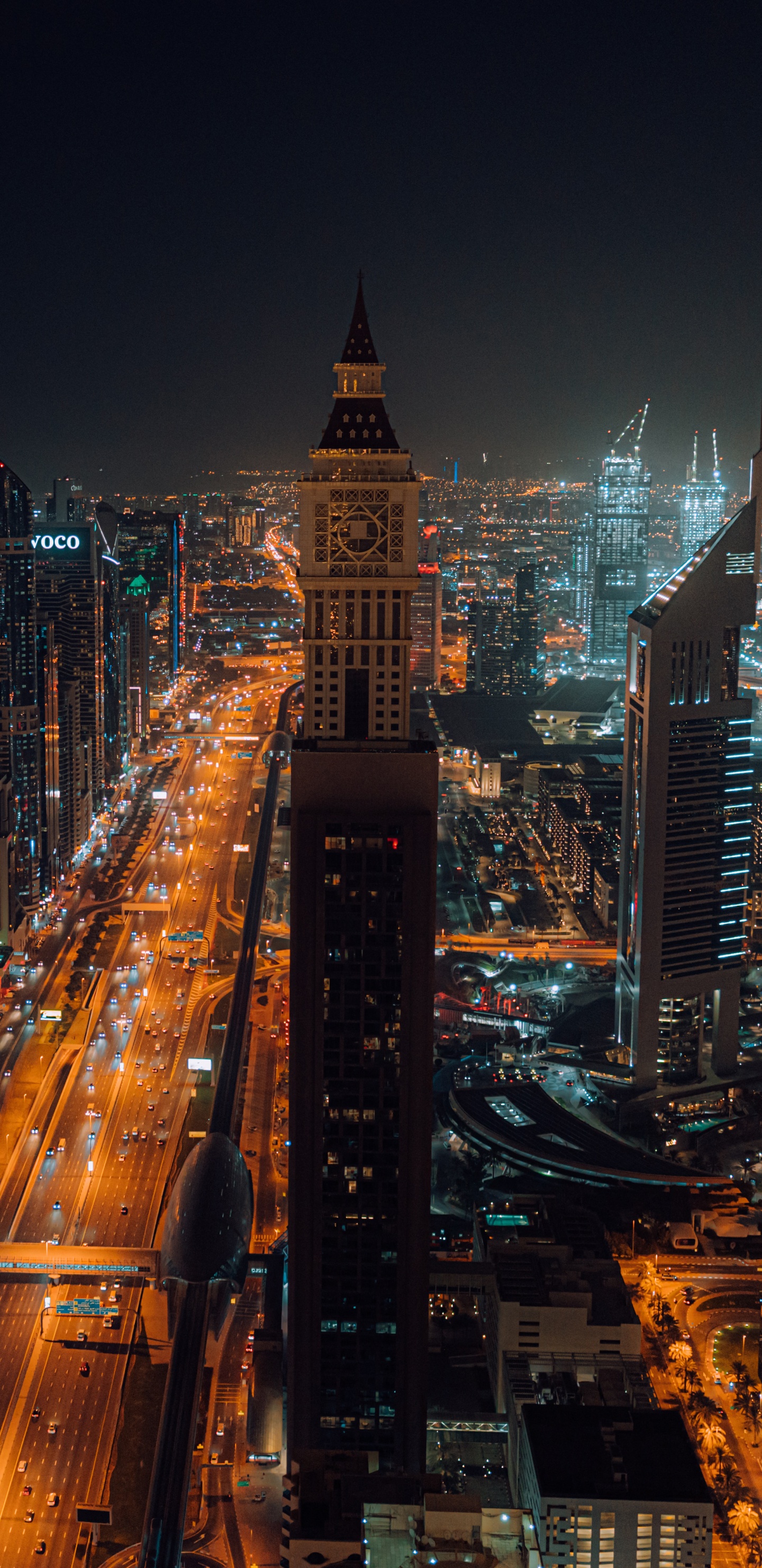 Обои здание, небоскреб, вышка, башня, кондоминиум в разрешении 1440x2960