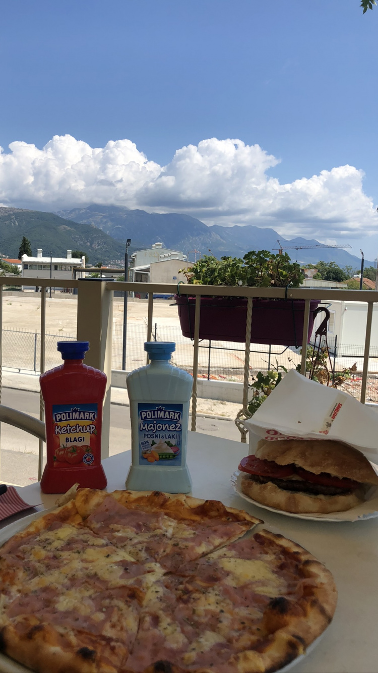 Обои пицца, пища, Кулинария, ингредиент, блюда в разрешении 750x1334