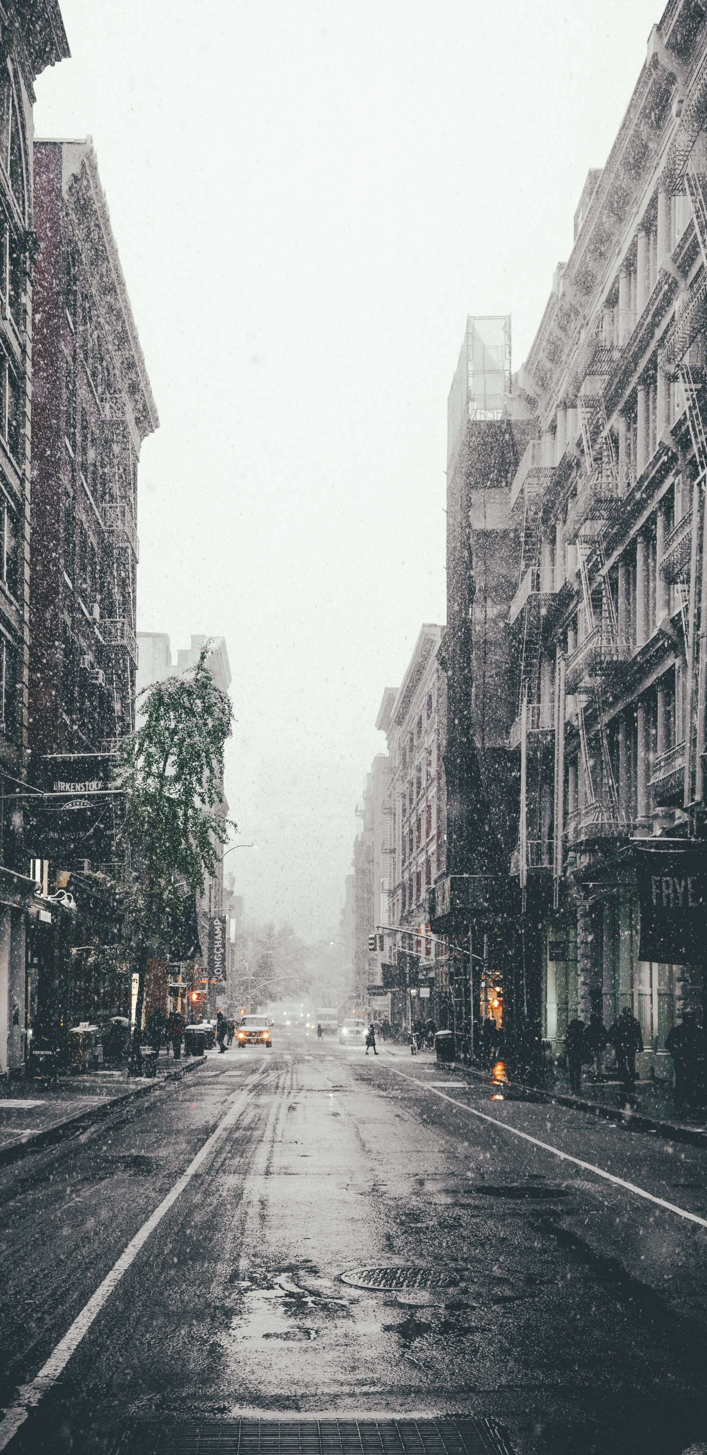 Обои город, улица, городской район, городок, населенный пункт в разрешении 1440x2960