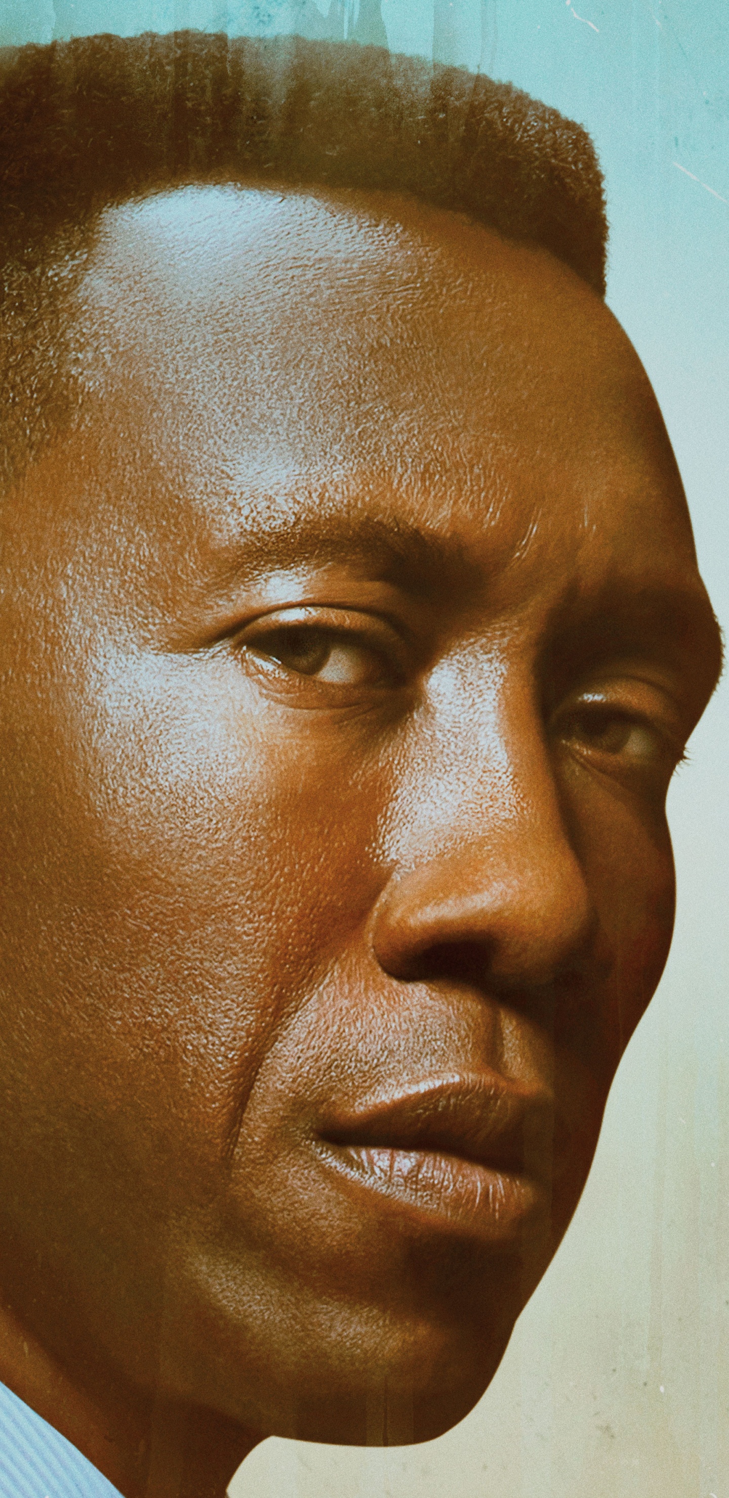 Обои Настоящий Детектив, Настоящий Детектив - Сезон 3, лицо, волосы, лоб в разрешении 1440x2960