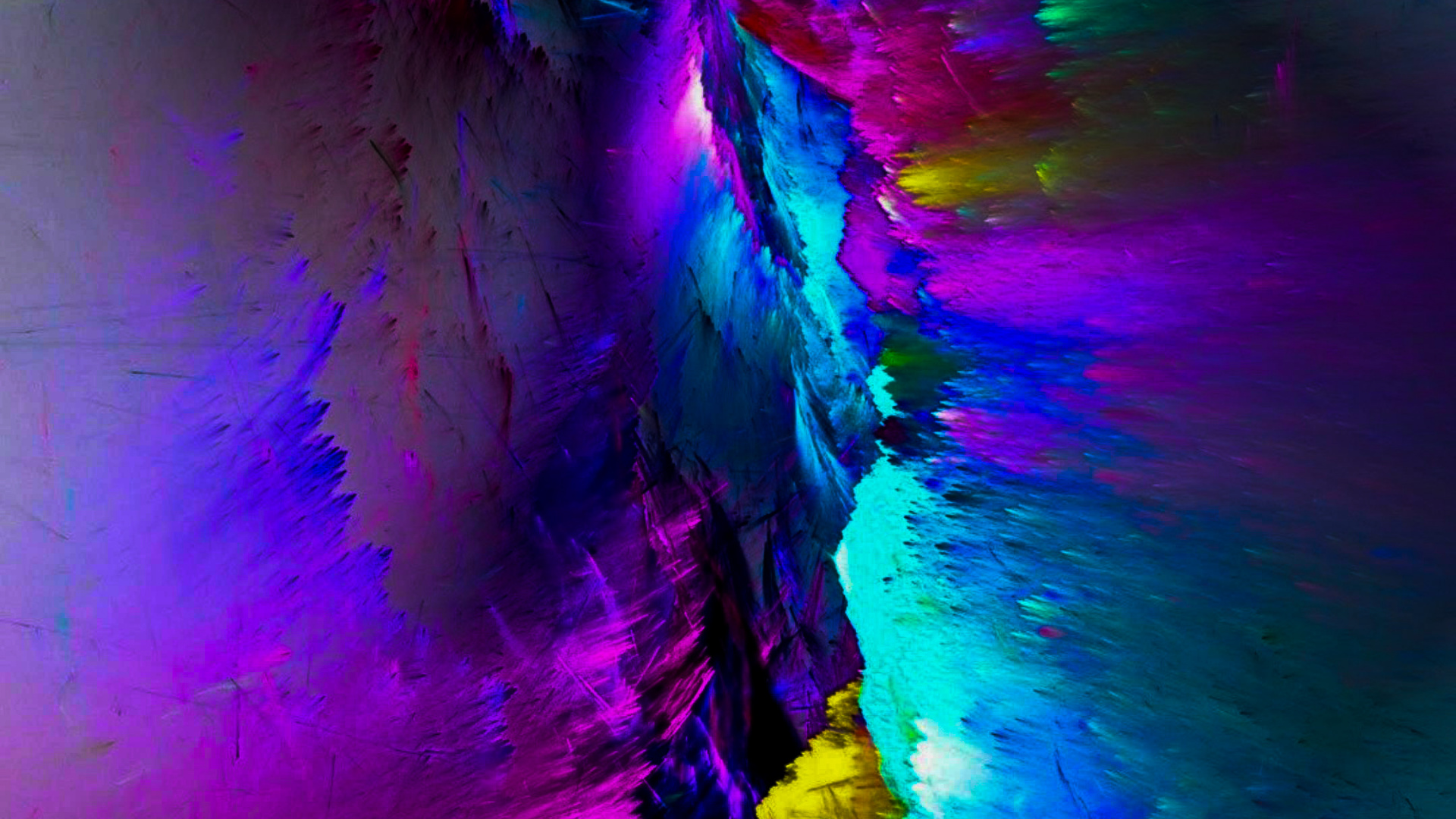 Обои вода, арт, фрактальное искусство, пурпур, лазурный в разрешении 1920x1080