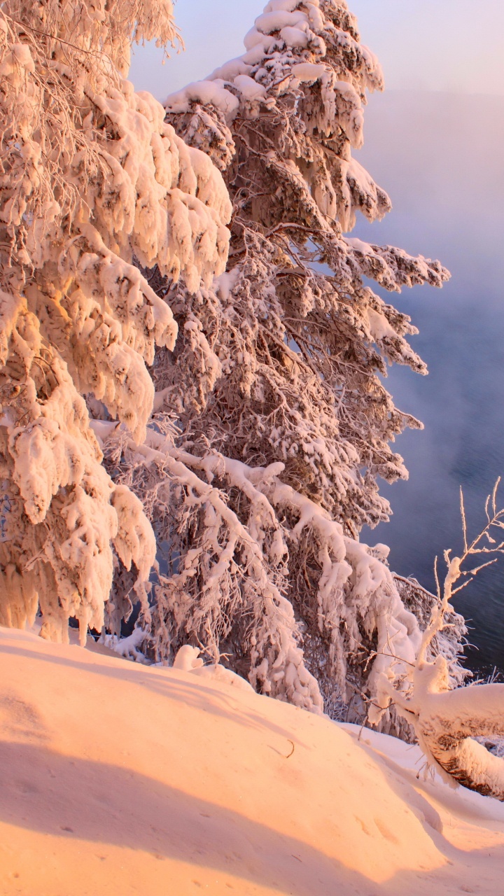 Обои формирование, каньон, рок, пейзаж, замораживание в разрешении 720x1280