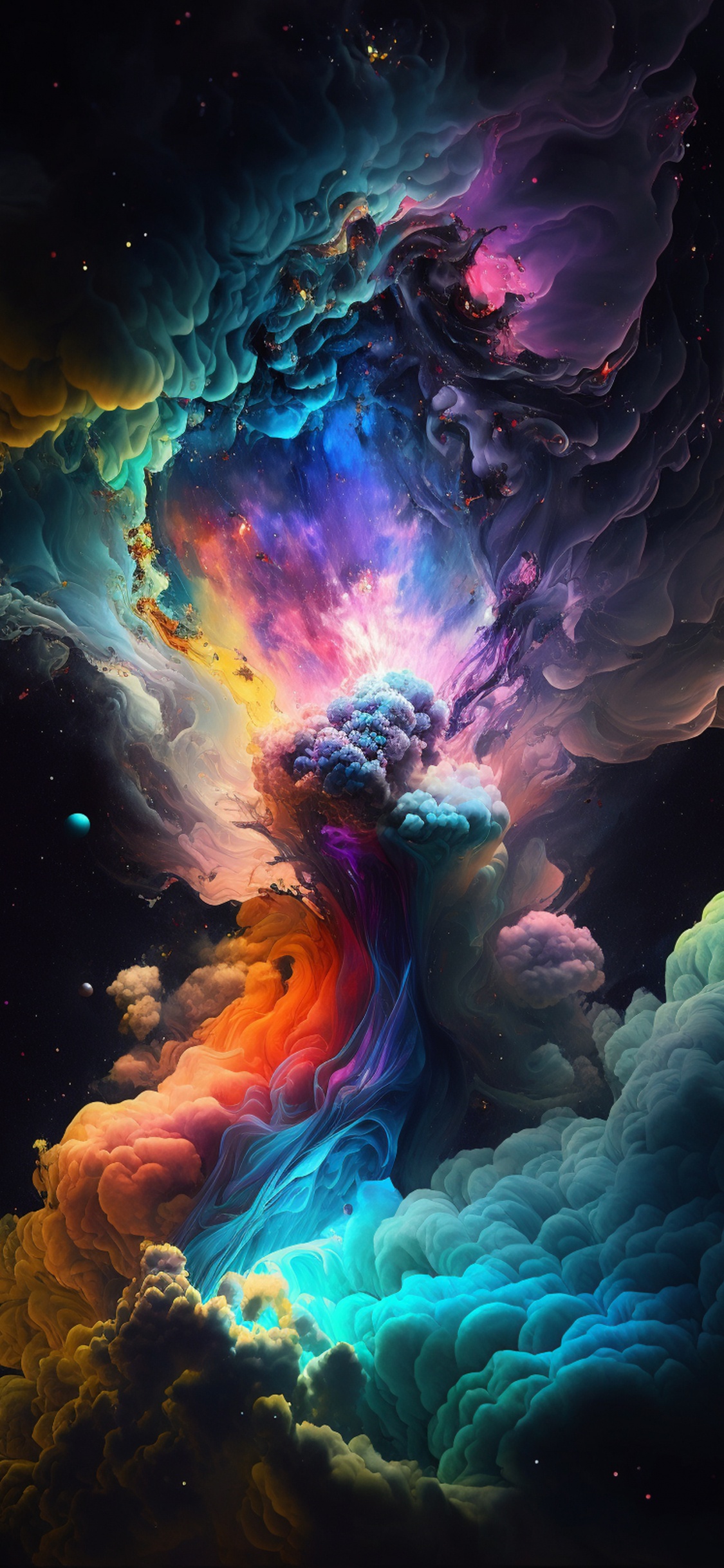 Обои визуальное искусство, тьма, смартфон, арт, иллюстрация в разрешении 1125x2436