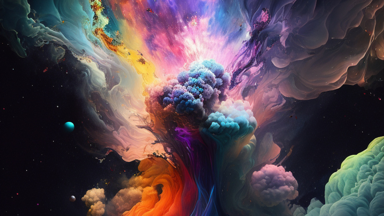 Обои визуальное искусство, тьма, смартфон, арт, иллюстрация в разрешении 1280x720