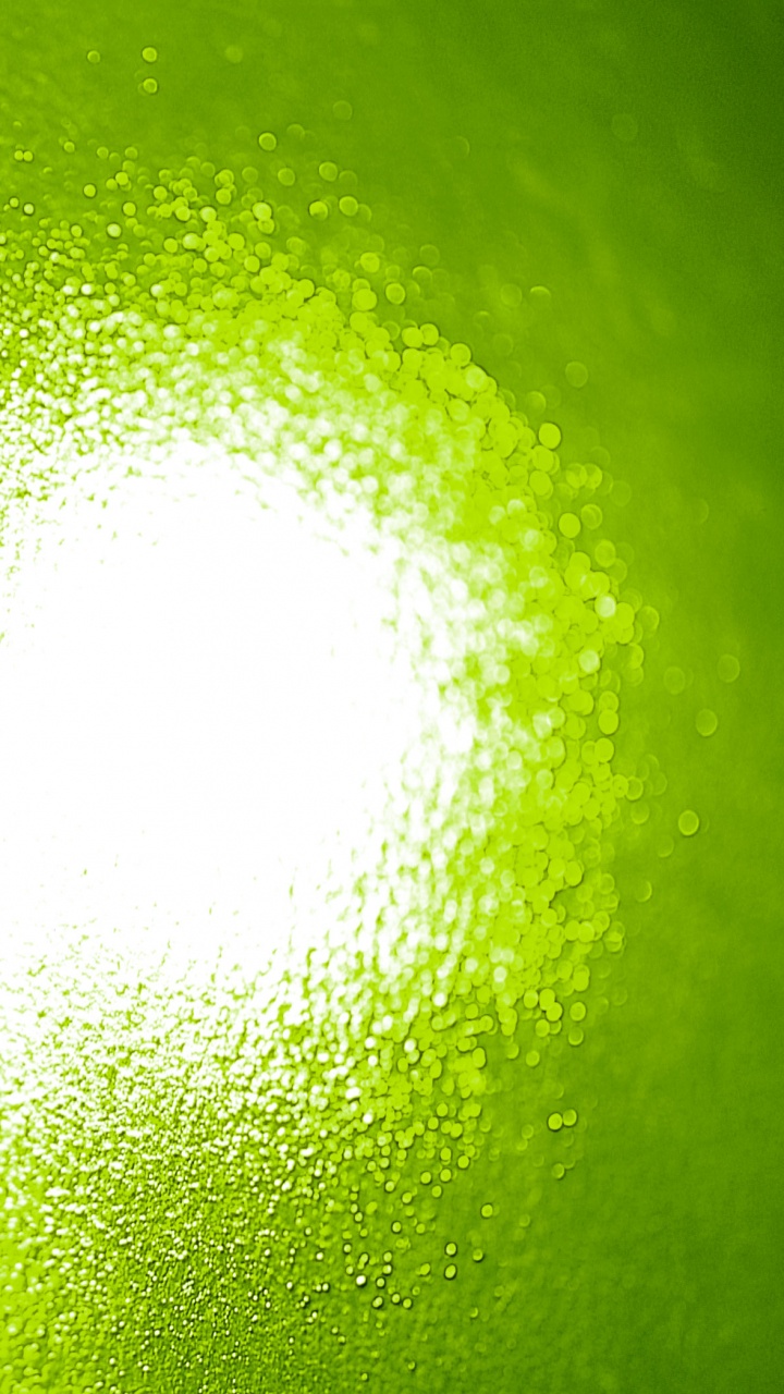 Обои свет, зеленый, желтый в разрешении 720x1280