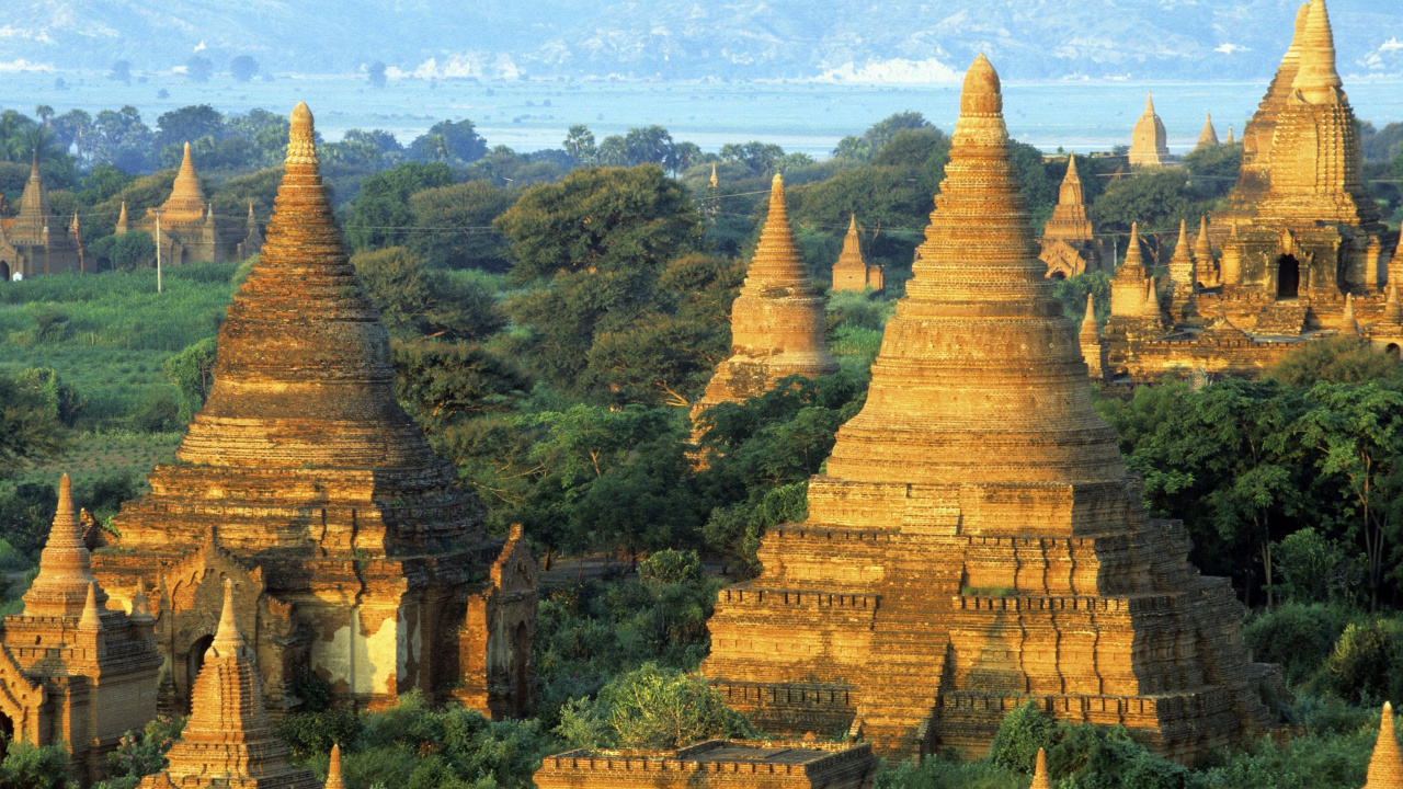 Обои ориентир, историческое место, археологический памятник, древняя история, храм в разрешении 1280x720