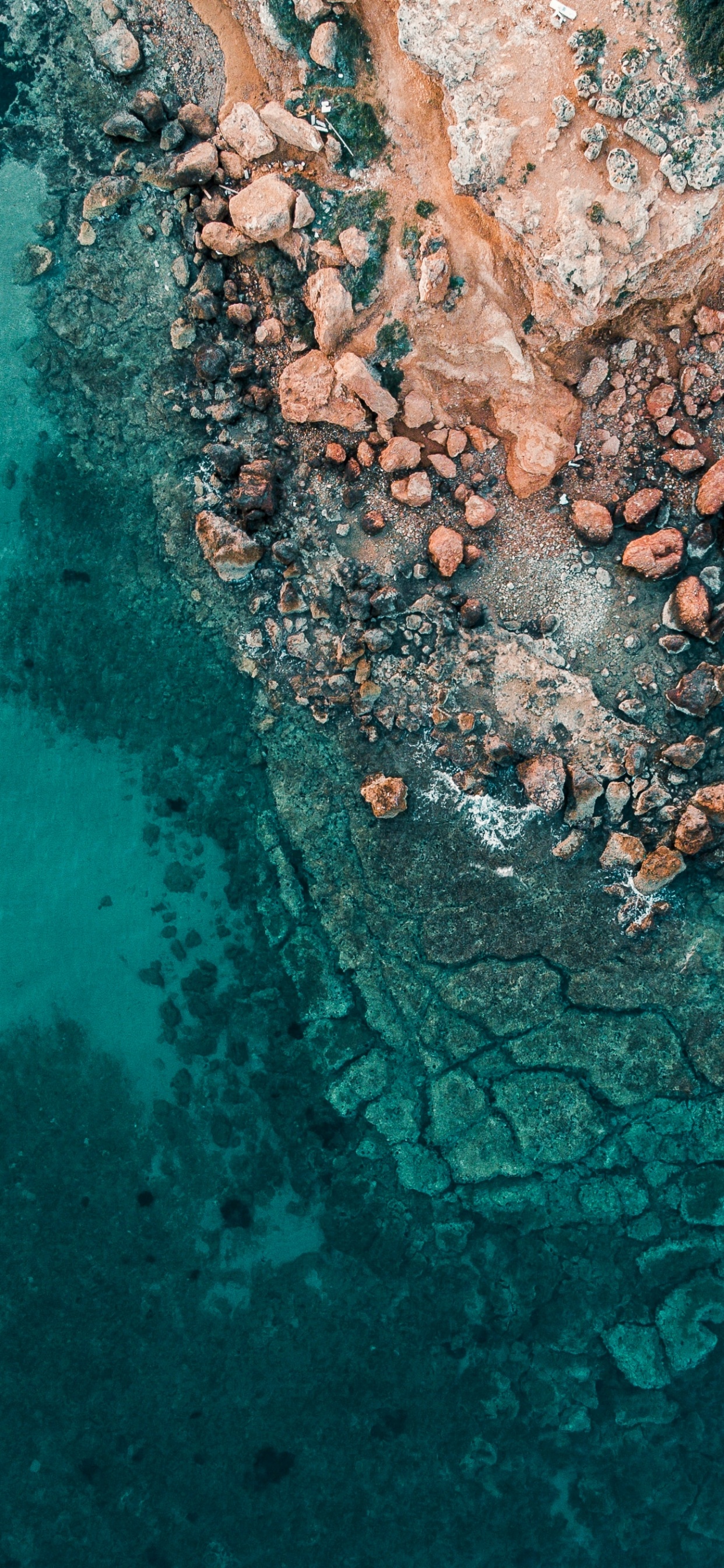 Обои вода, синий, лазурный, жидкий, водоем в разрешении 1242x2688