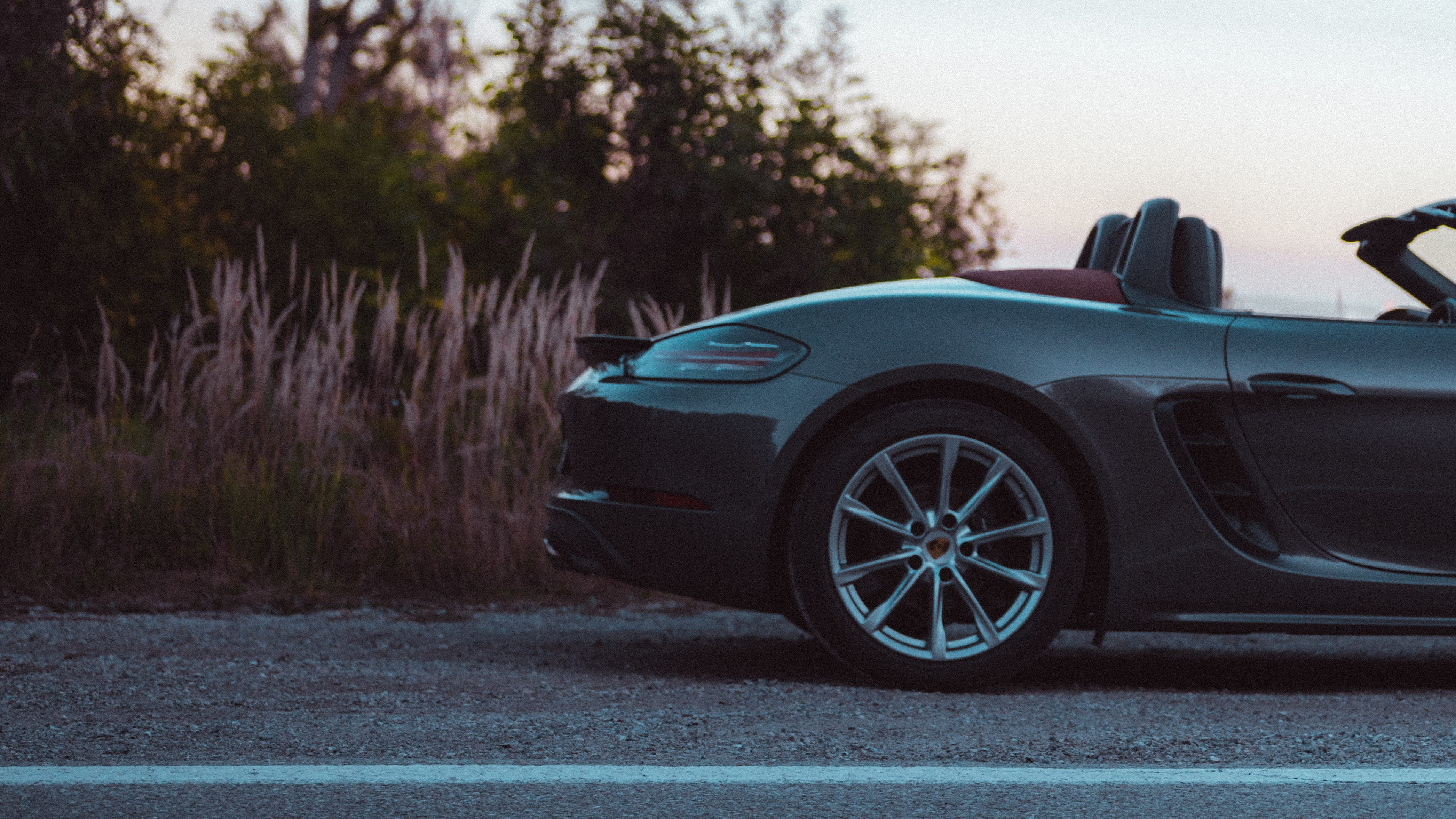 Обои Кабриолет, суперкар, спорткар, колесо, Порше каррера ГТ в разрешении 3840x2160