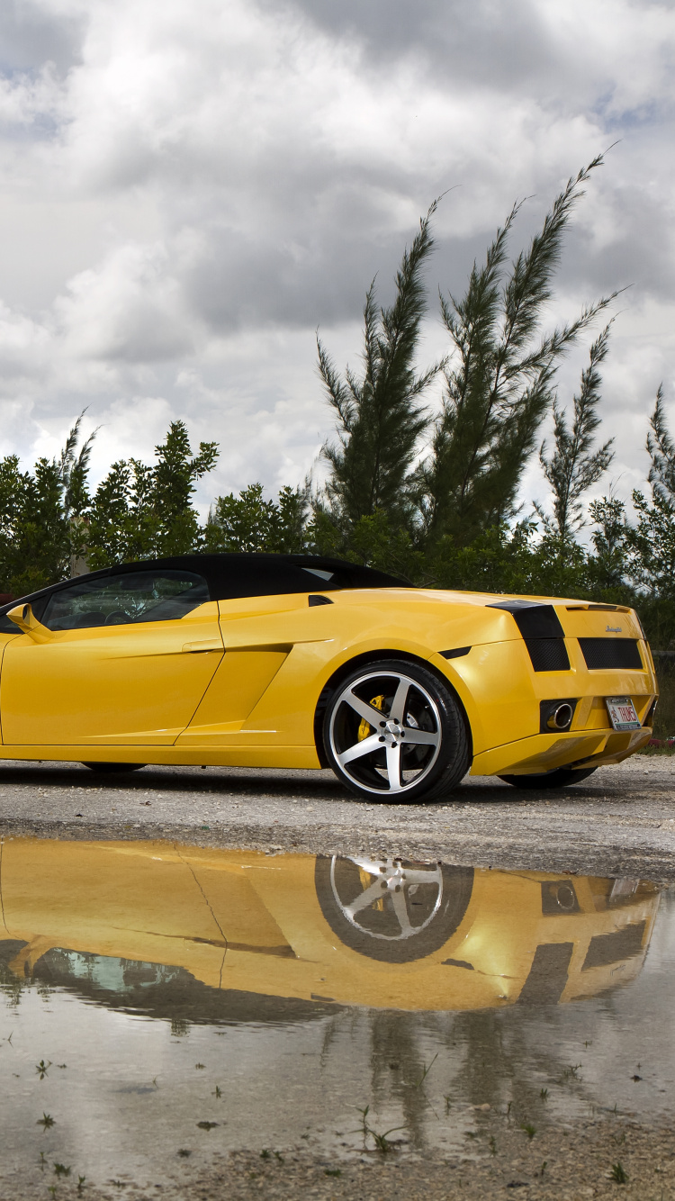 Обои Ламборджини Галлардо 2006, Ламборджини, спорткар, авто, Ламборджини Галлардо ЛП560-4 в разрешении 750x1334