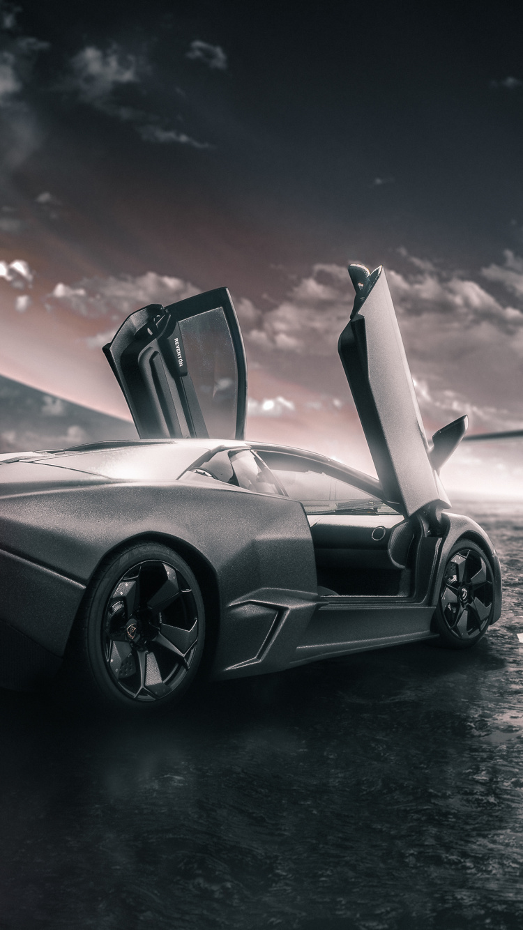 Обои личный роскошный автомобиль, lamborghini gallardo, авто, Lamborghini Reventn, спорткар в разрешении 750x1334