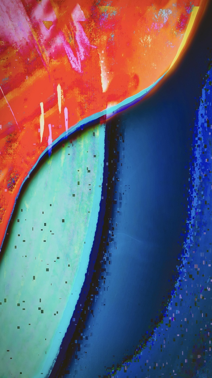 Обои вода, акриловая краска, жидкий, автомобильное освещение, капюшон в разрешении 720x1280