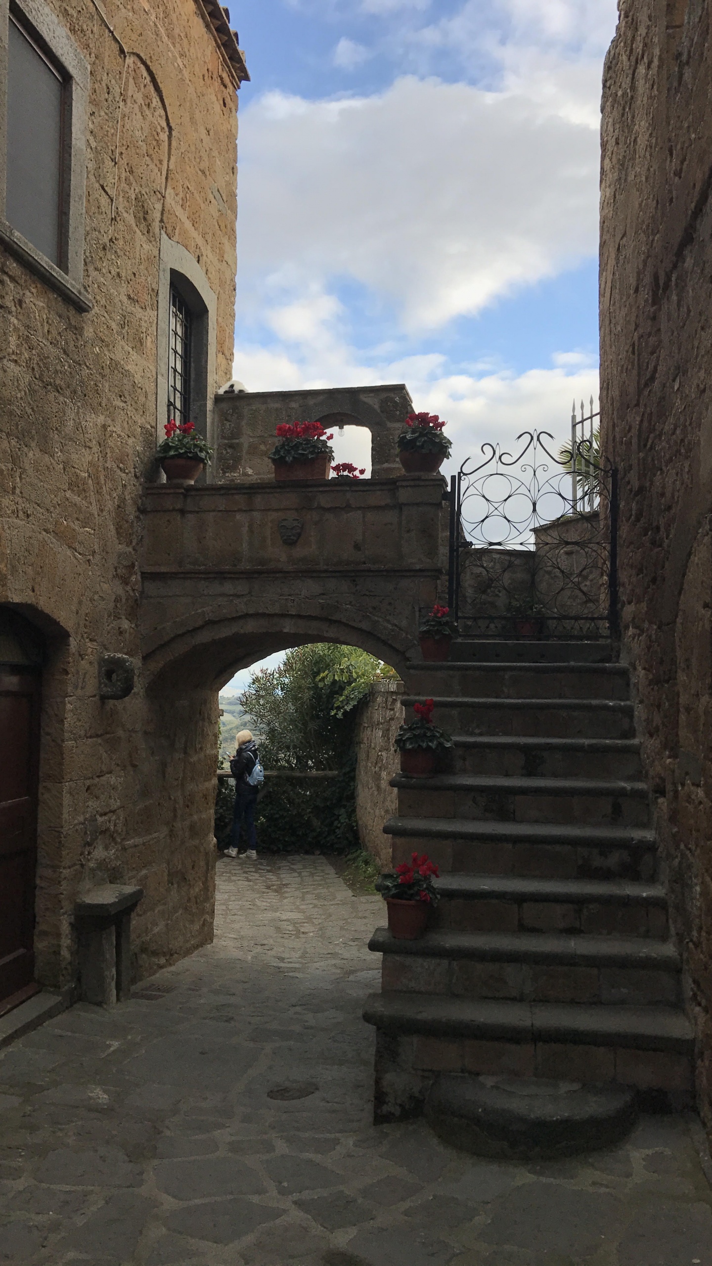 Обои арка, улица, здание, стена, древняя история в разрешении 1440x2560