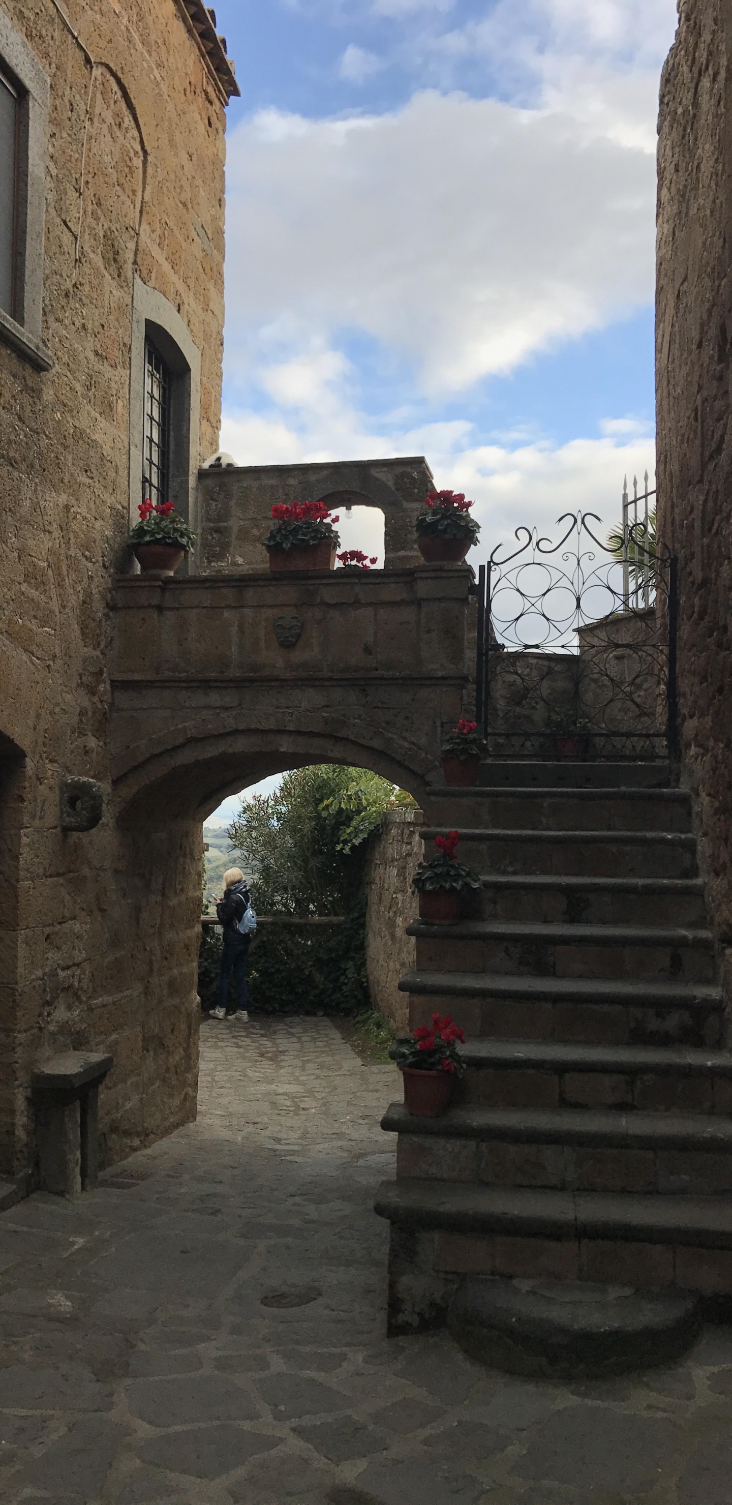 Обои арка, улица, здание, стена, древняя история в разрешении 1440x2960