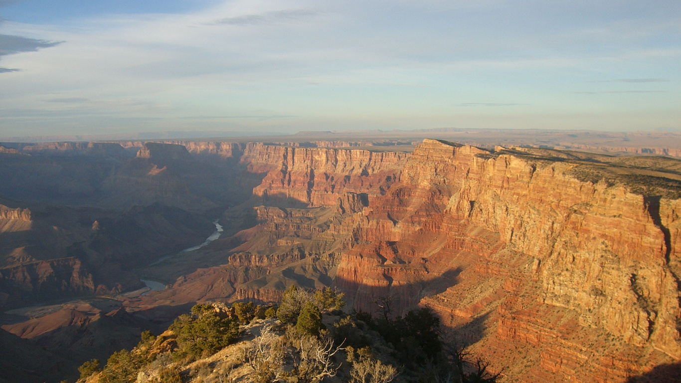 Обои национальный парк Гранд каньон, национальный парк зайон, национальный парк Брайсканьон, Лас Вегас стрип, большой каньон в разрешении 1366x768