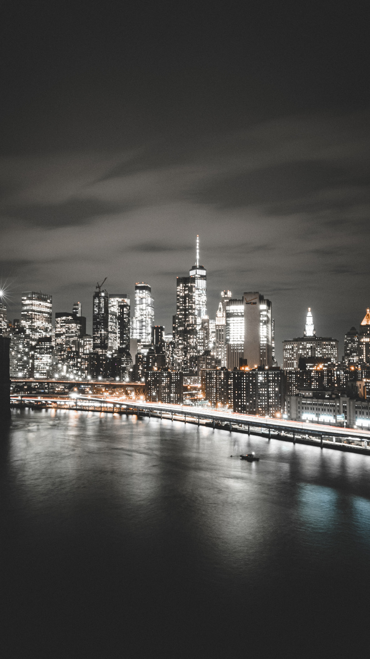 Обои НьюЙорк, йорк обои, андроид, вода, небоскреб в разрешении 750x1334