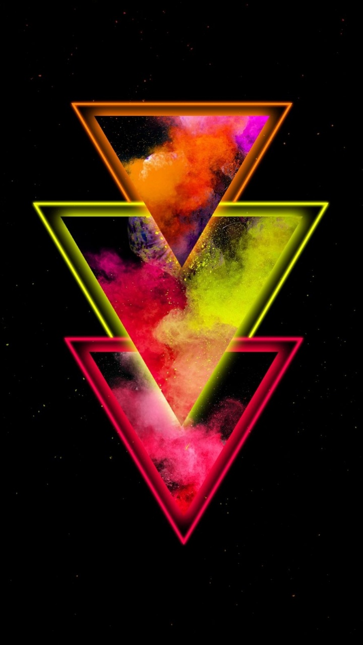 Обои треугольник, жидкий, прямоугольник, жидкость, напиток в разрешении 720x1280