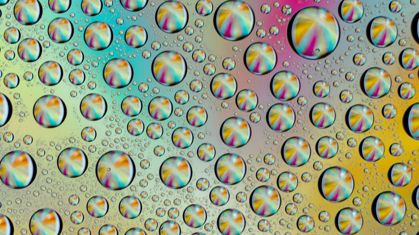 Обои узор, предвычисление, математика, красочность, арт в разрешении 1366x768