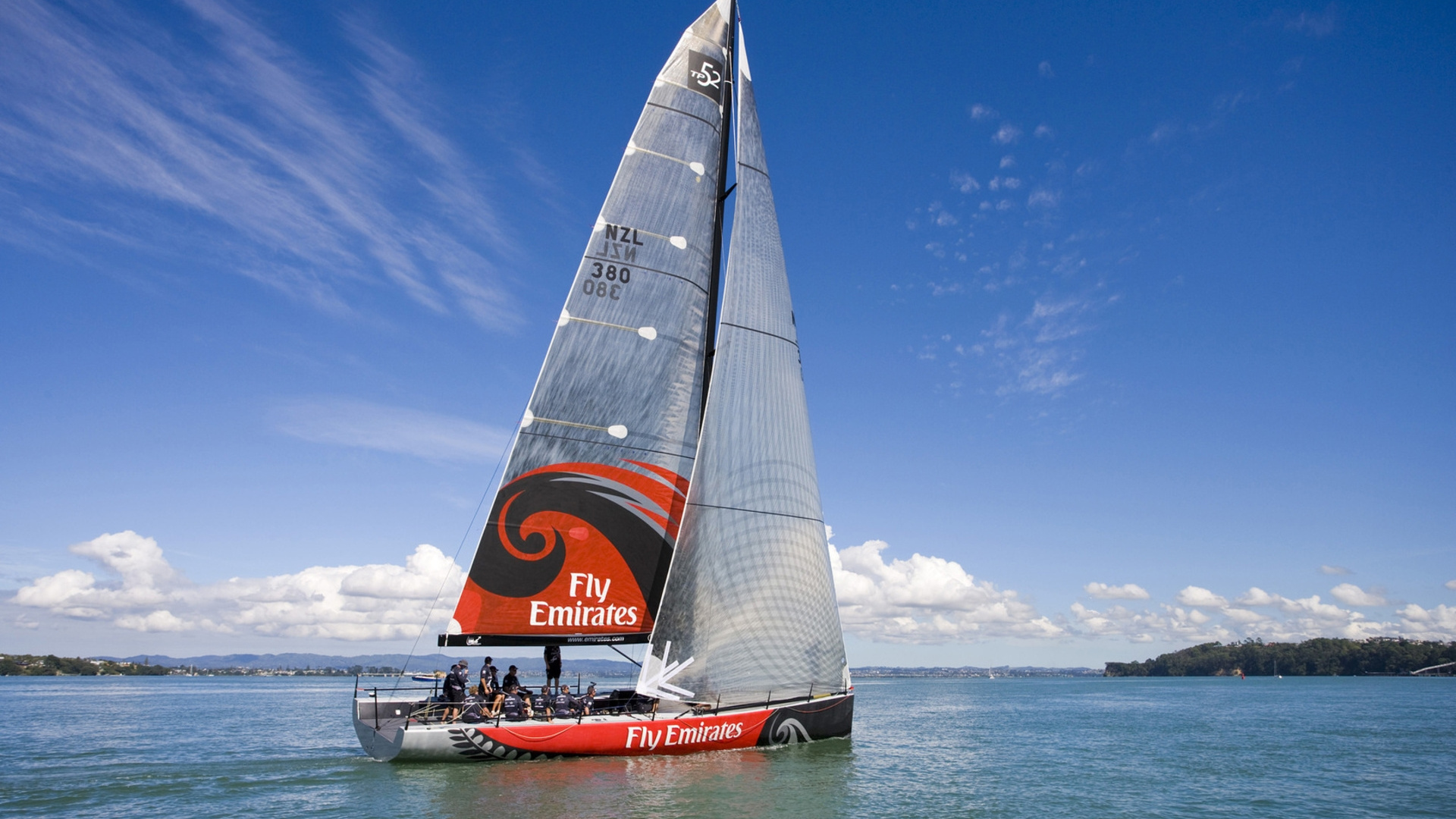 Обои парусная яхта, мореплавание, парусник, яхта, перевозка воды в разрешении 1920x1080