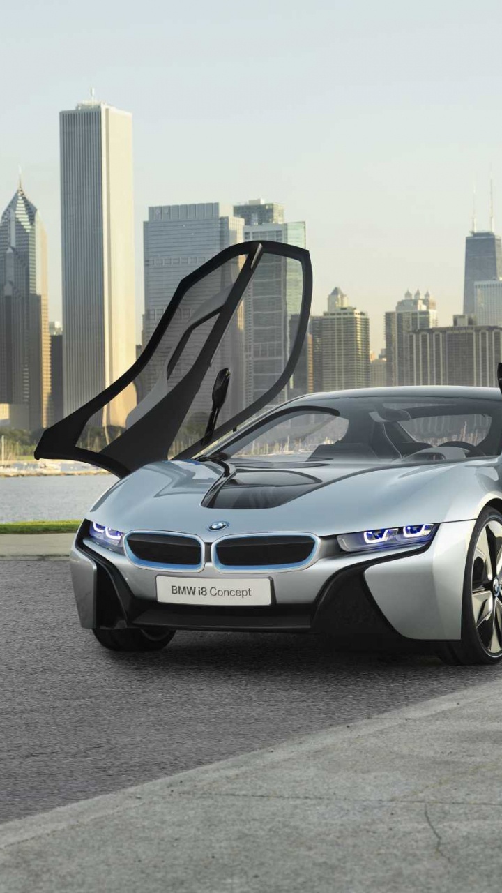 Обои Чикаго, авто, автомобиль концепции, bmw, спорткар в разрешении 720x1280