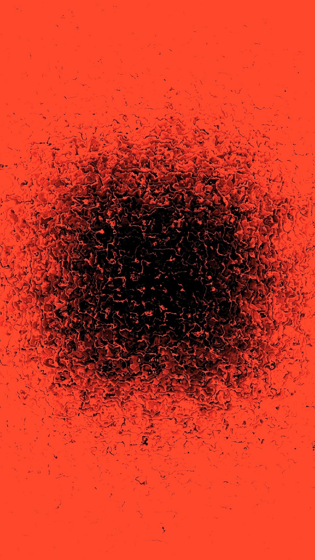 Обои Апельсин, красный цвет, графика, текстовые сообщения, измеритель в разрешении 1080x1920