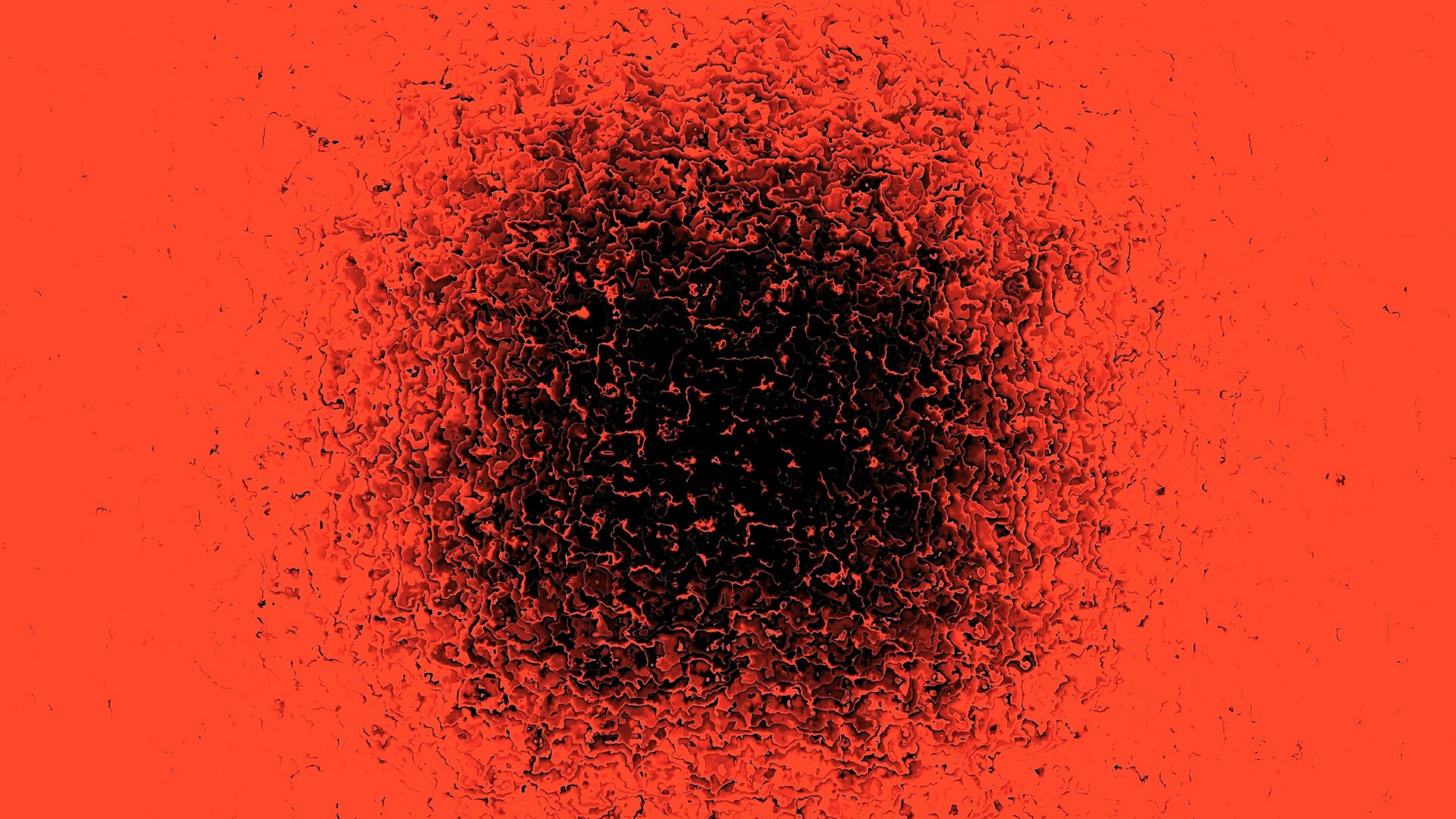 Обои Апельсин, красный цвет, графика, текстовые сообщения, измеритель в разрешении 2560x1440