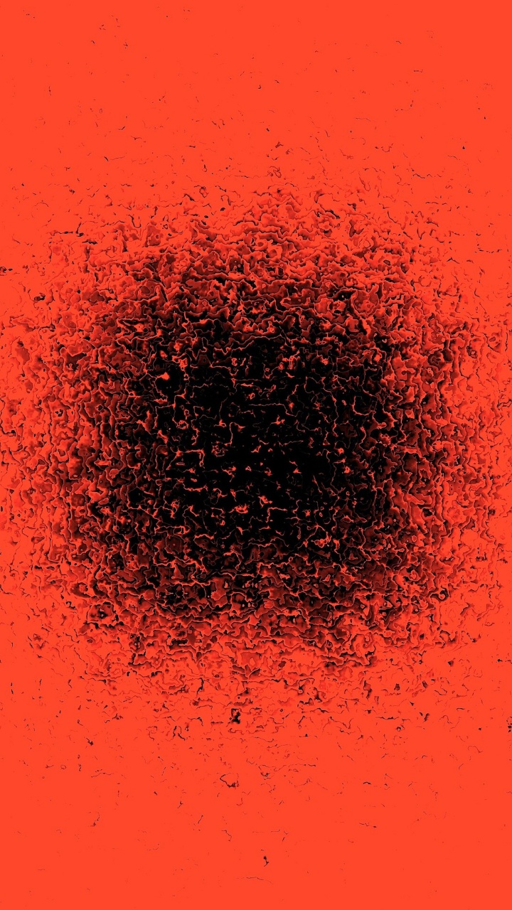 Обои Апельсин, красный цвет, графика, текстовые сообщения, измеритель в разрешении 720x1280