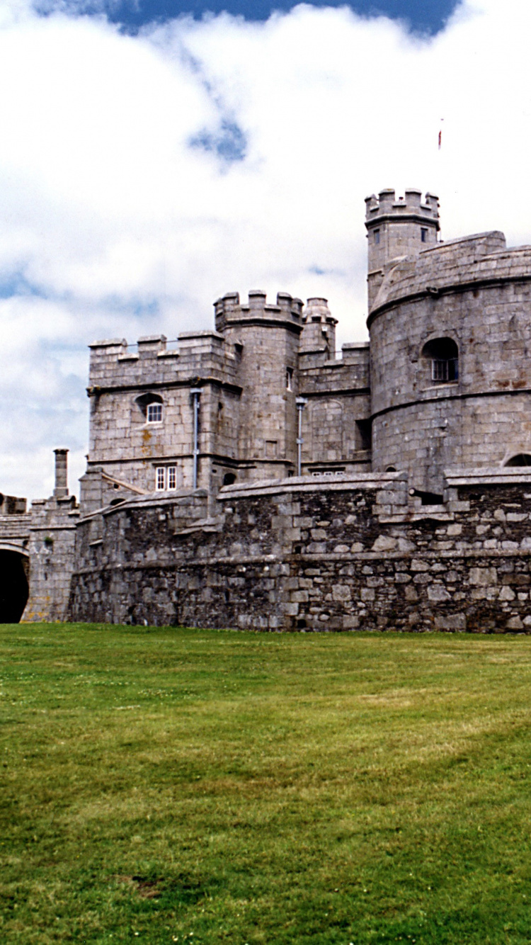 Обои Замок Пенденнис, замок, Форты Устройства, фортификация, развалины в разрешении 750x1334