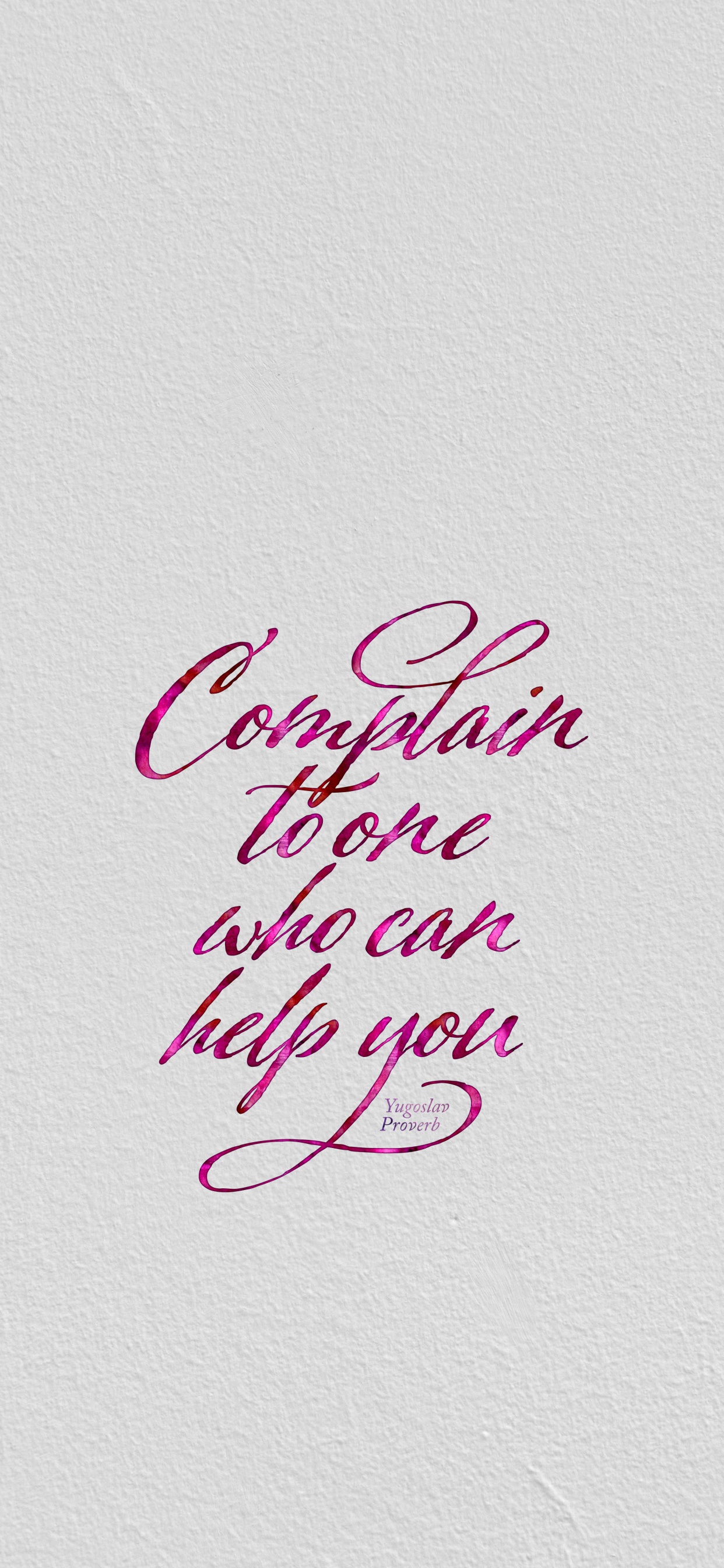 Обои каллиграфия, лого, почерк, розовый, текст в разрешении 1242x2688