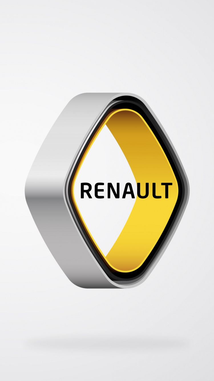 Обои Рено, графический дизайн, лого, дизайн, графика в разрешении 750x1334